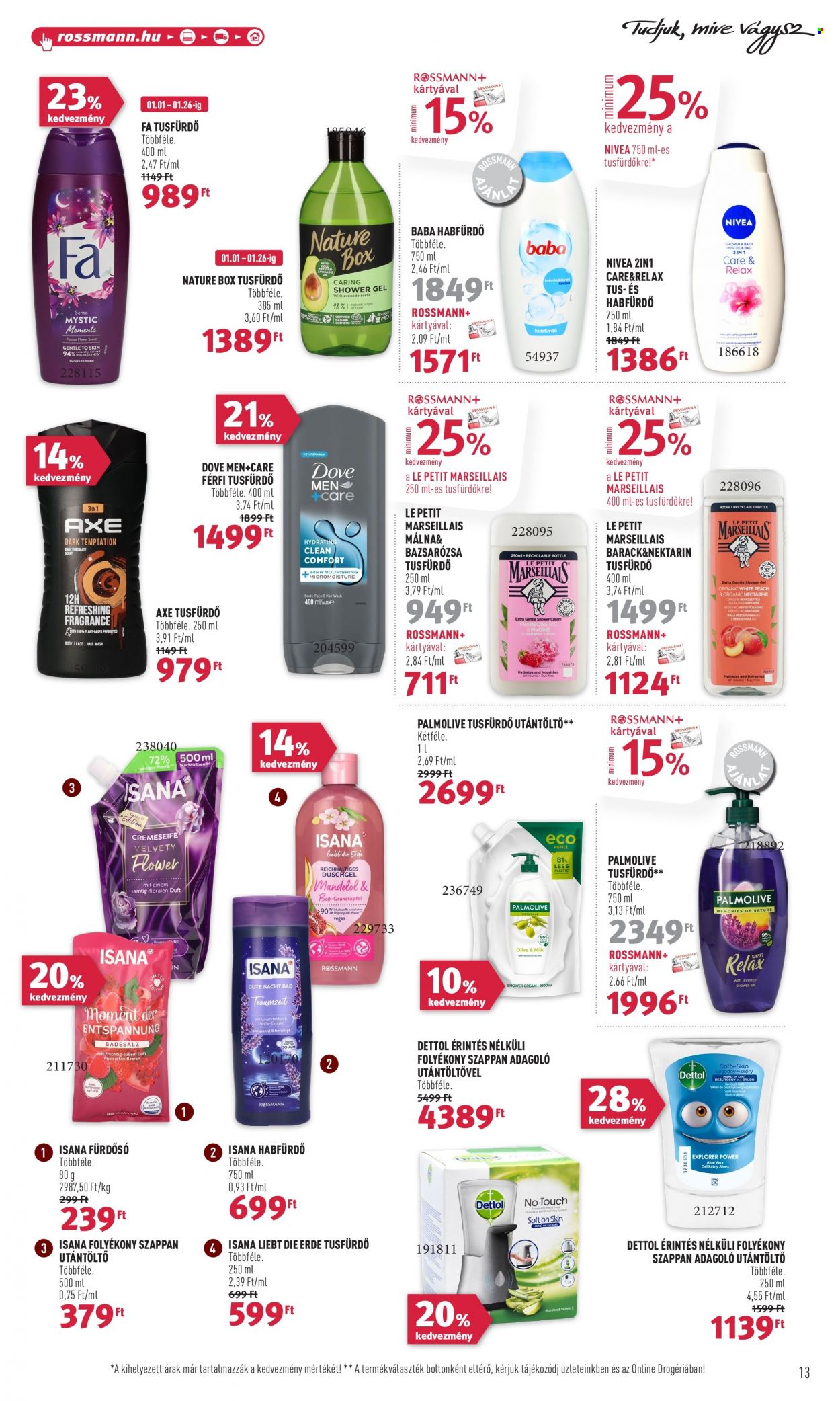 Rossmann akciós újságok - 2024.01.15 - 2024.01.26. Oldal 13