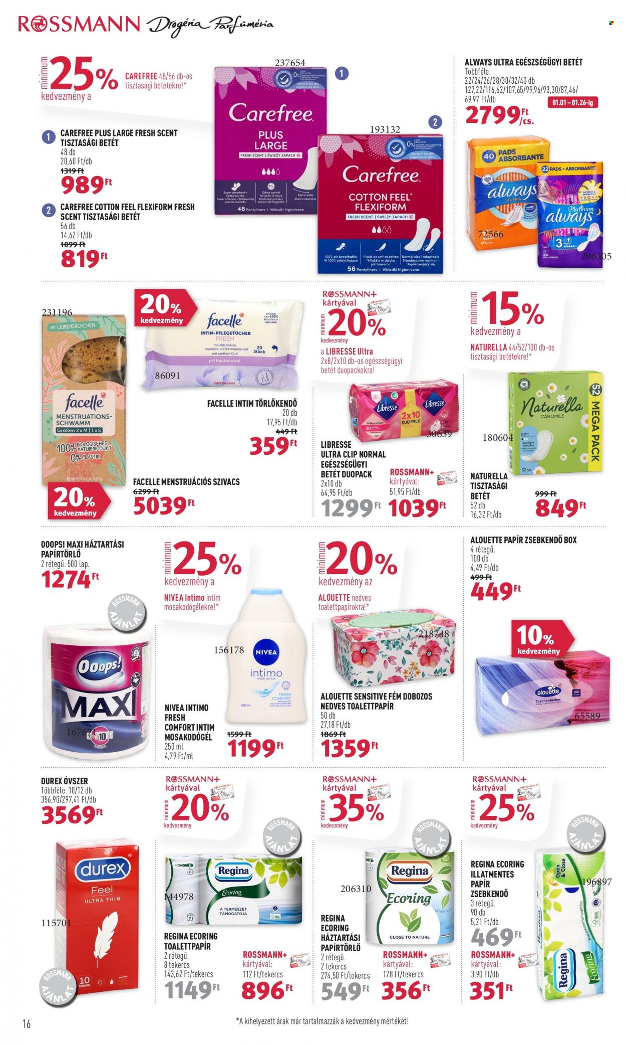Rossmann akciós újságok - 2024.01.15 - 2024.01.26. Oldal 18