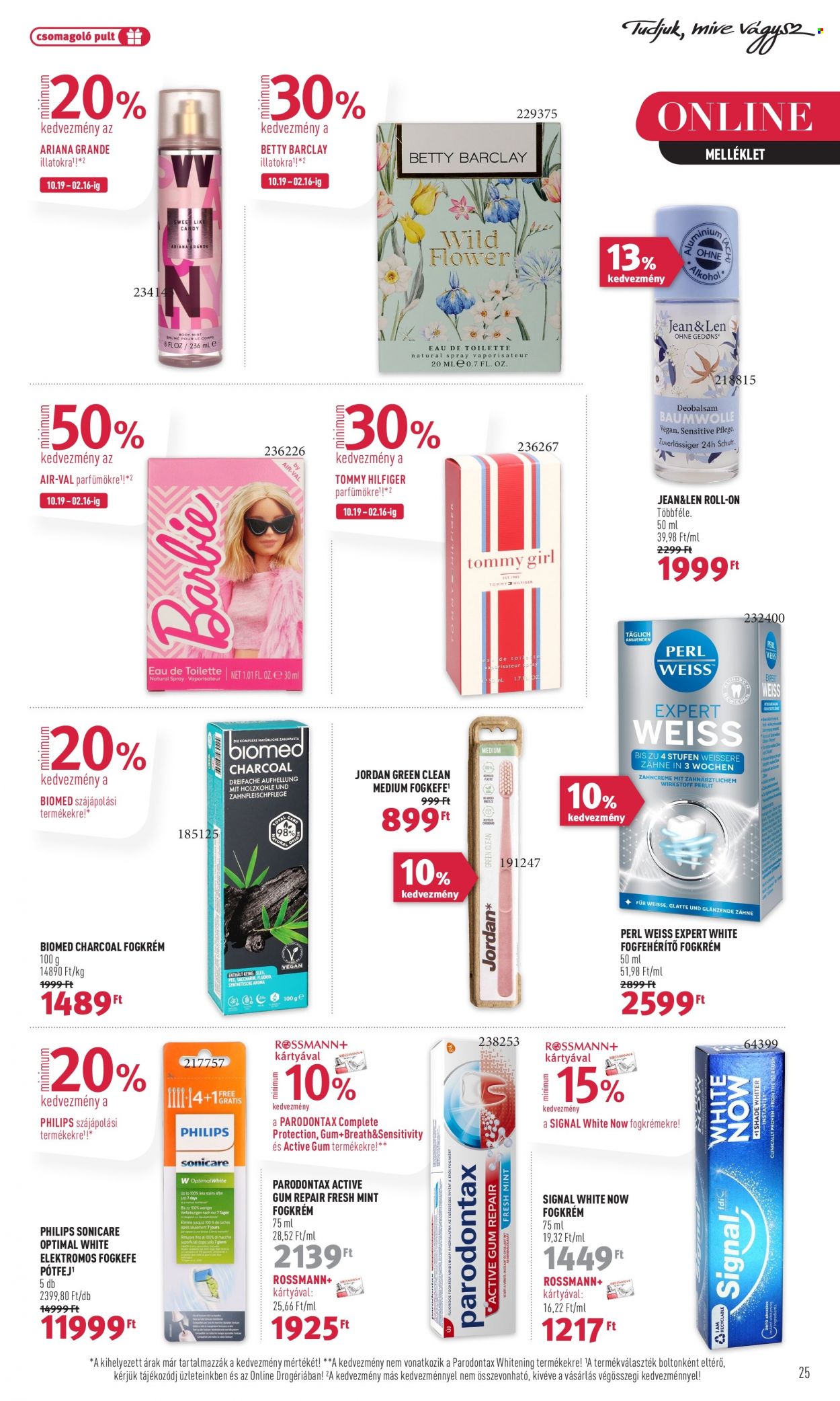 Rossmann akciós újságok - 2024.01.15 - 2024.01.26. Oldal 27