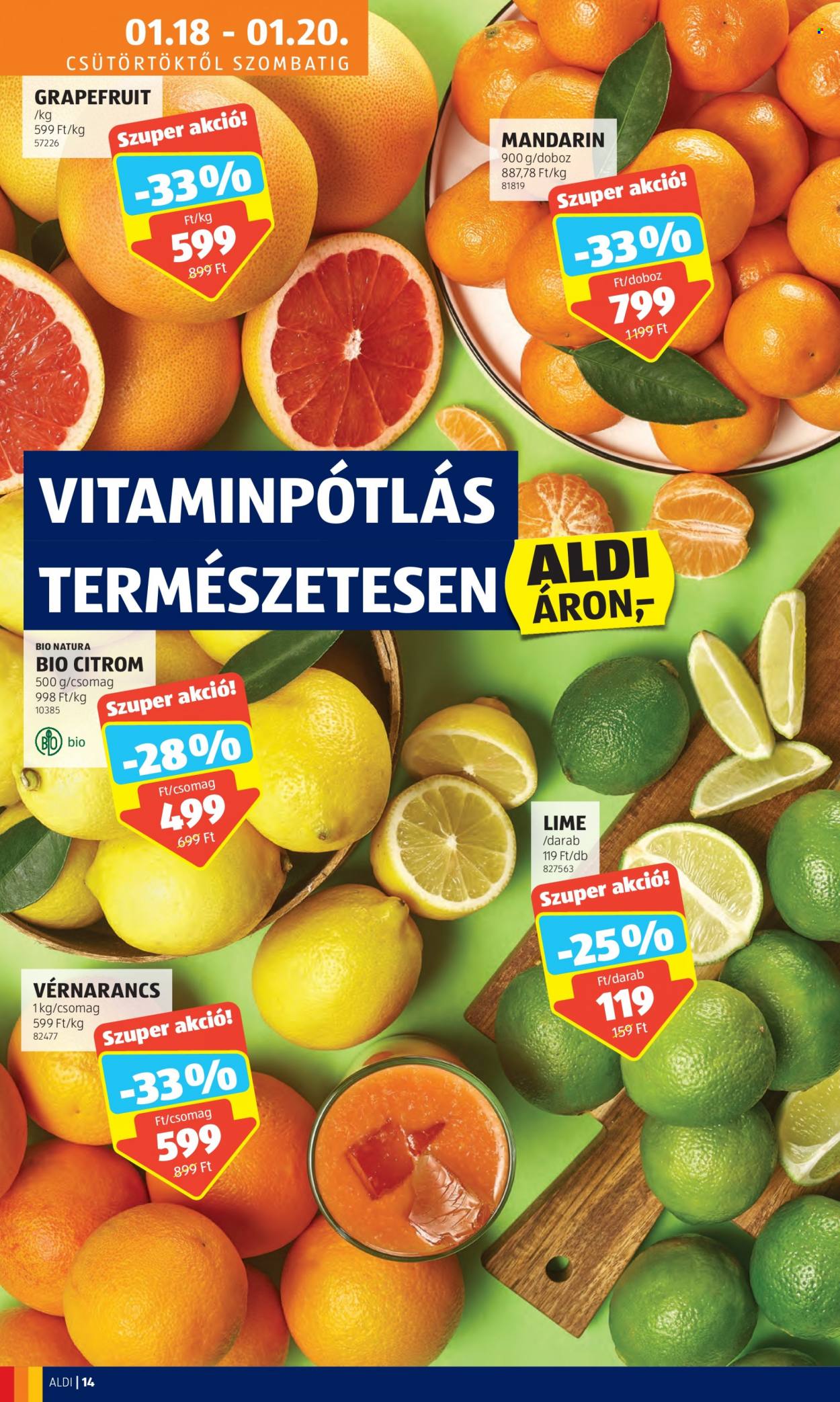 Aldi akciós újságok - 2024.01.18 - 2024.01.24. Oldal 16