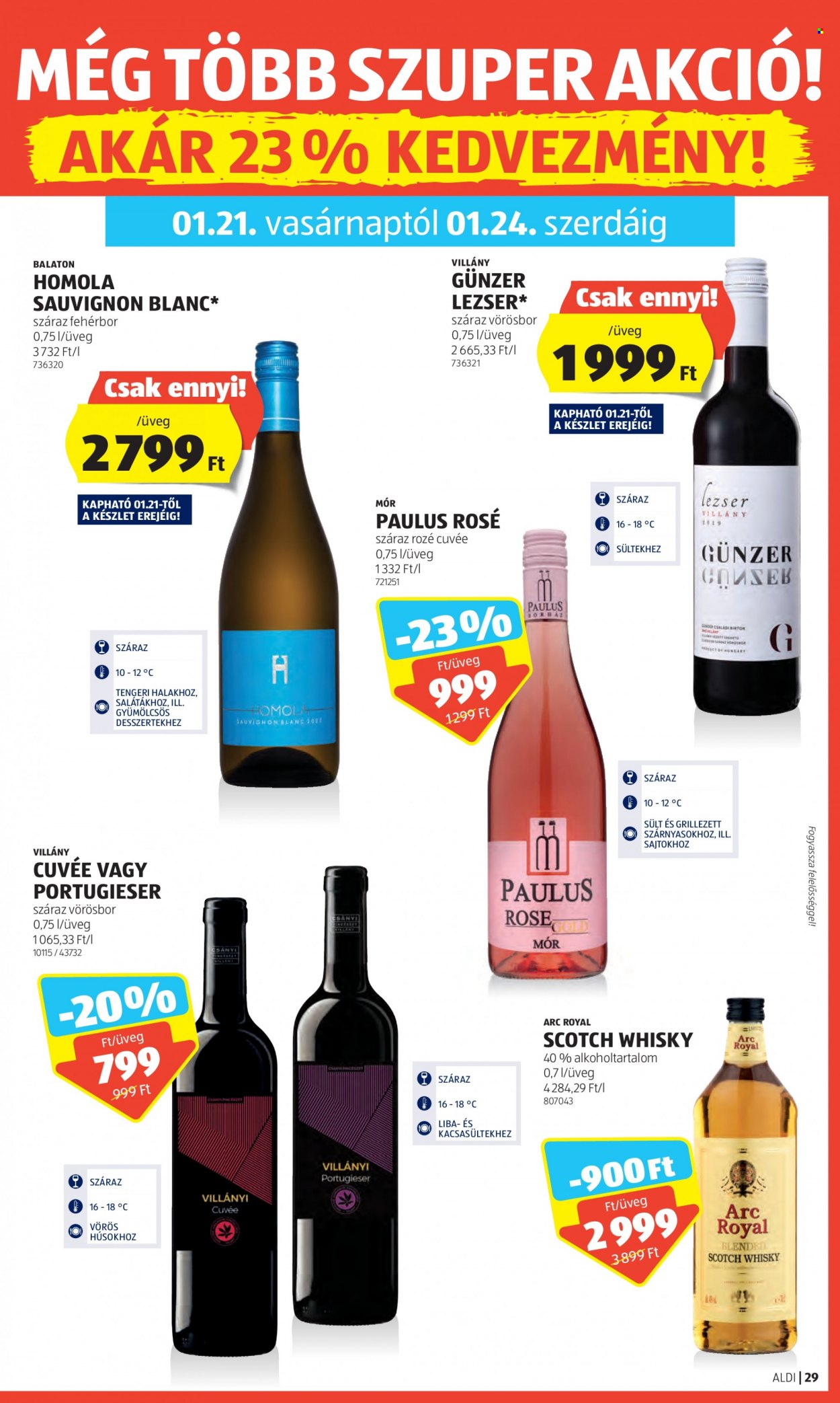 Aldi akciós újságok - 2024.01.18 - 2024.01.24. Oldal 33