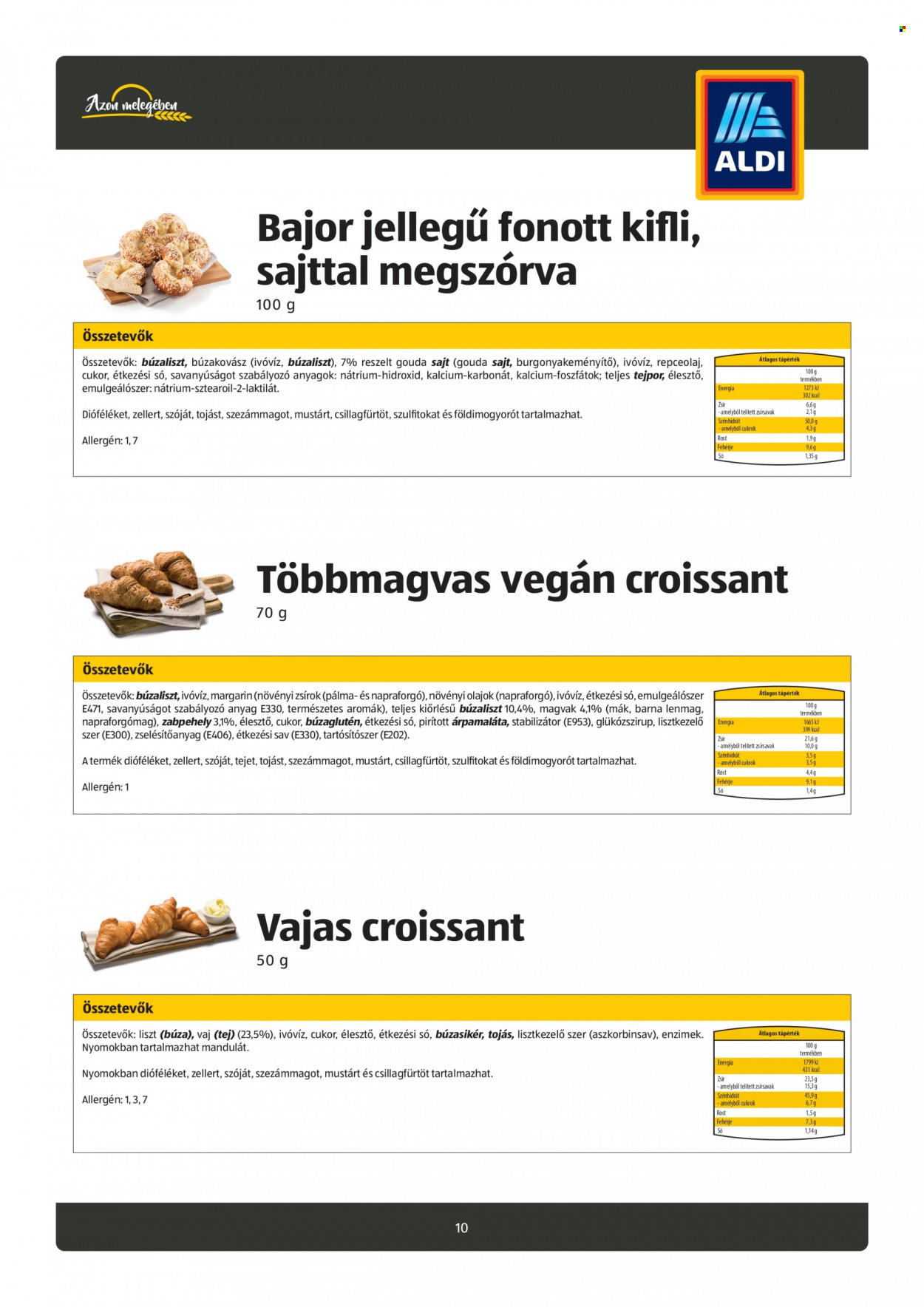 Aldi akciós újságok. Oldal 10