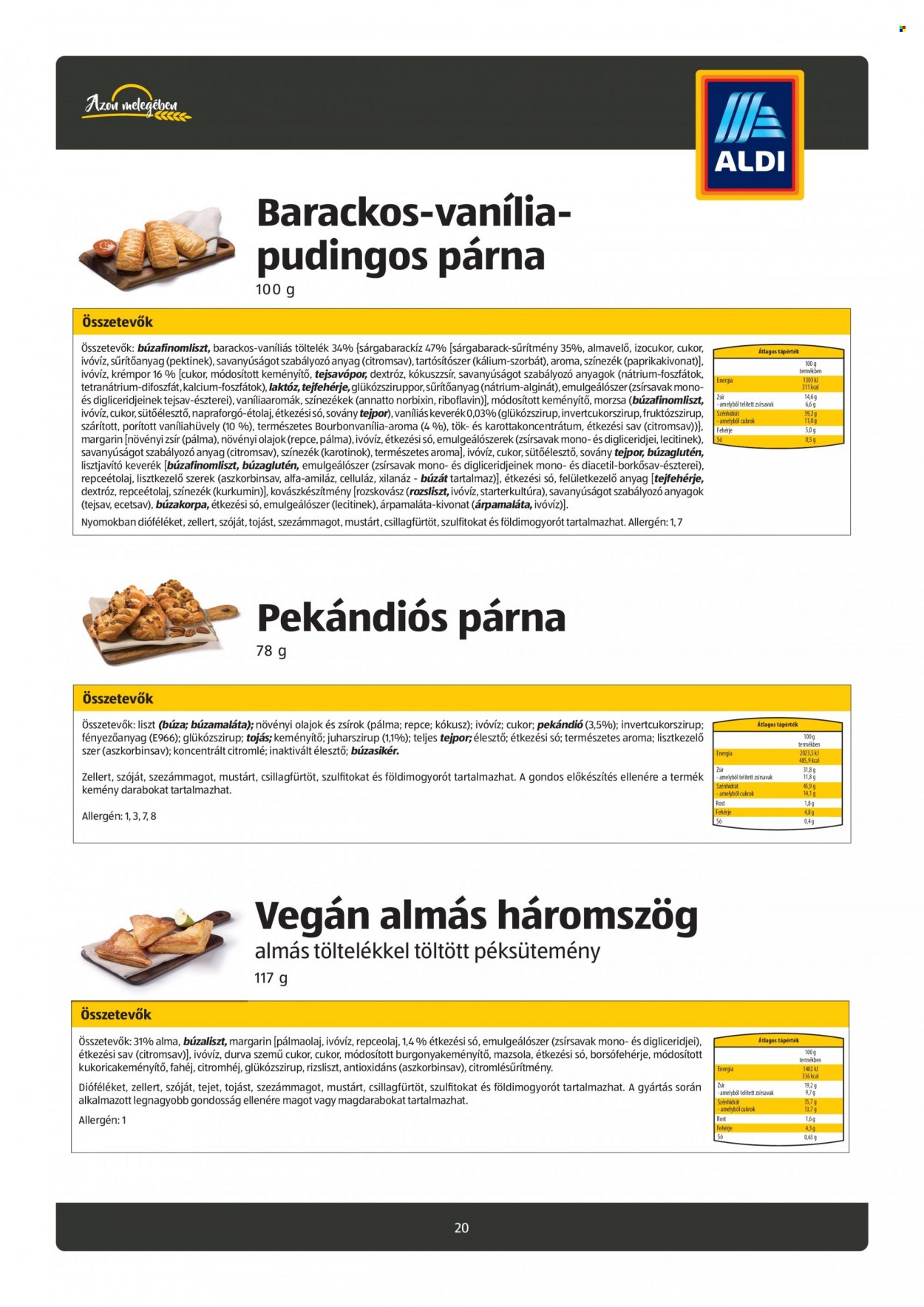 Aldi akciós újságok. Oldal 20