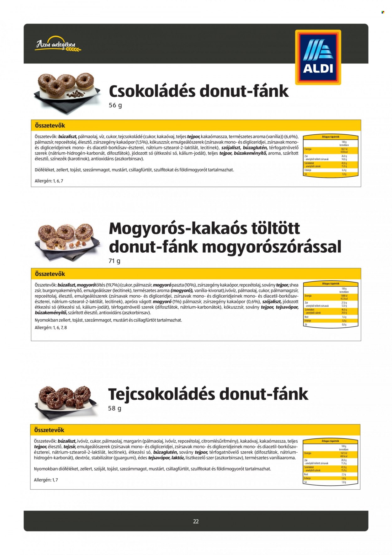 Aldi akciós újságok. Oldal 22