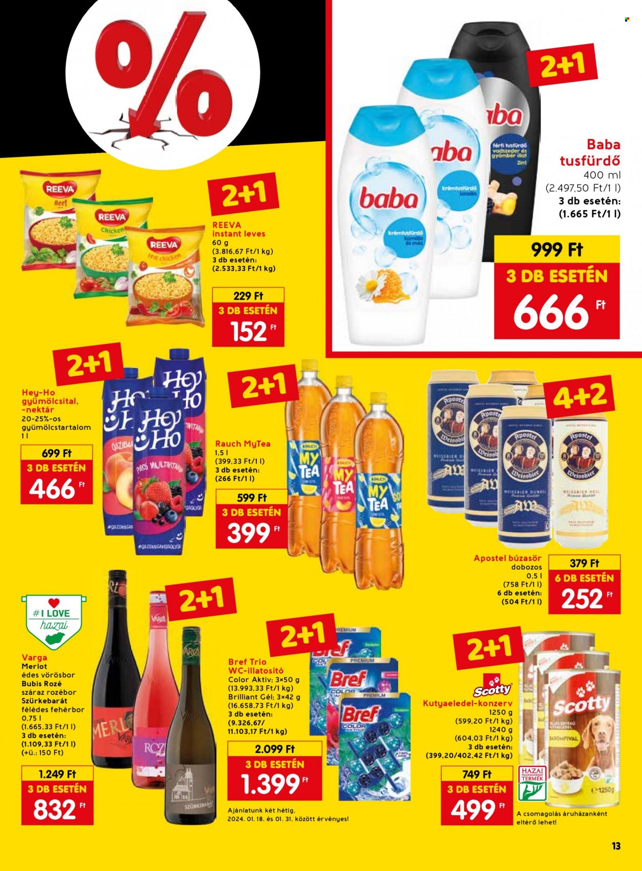SPAR akciós újságok - 2024.01.18 - 2024.01.24. Oldal 13