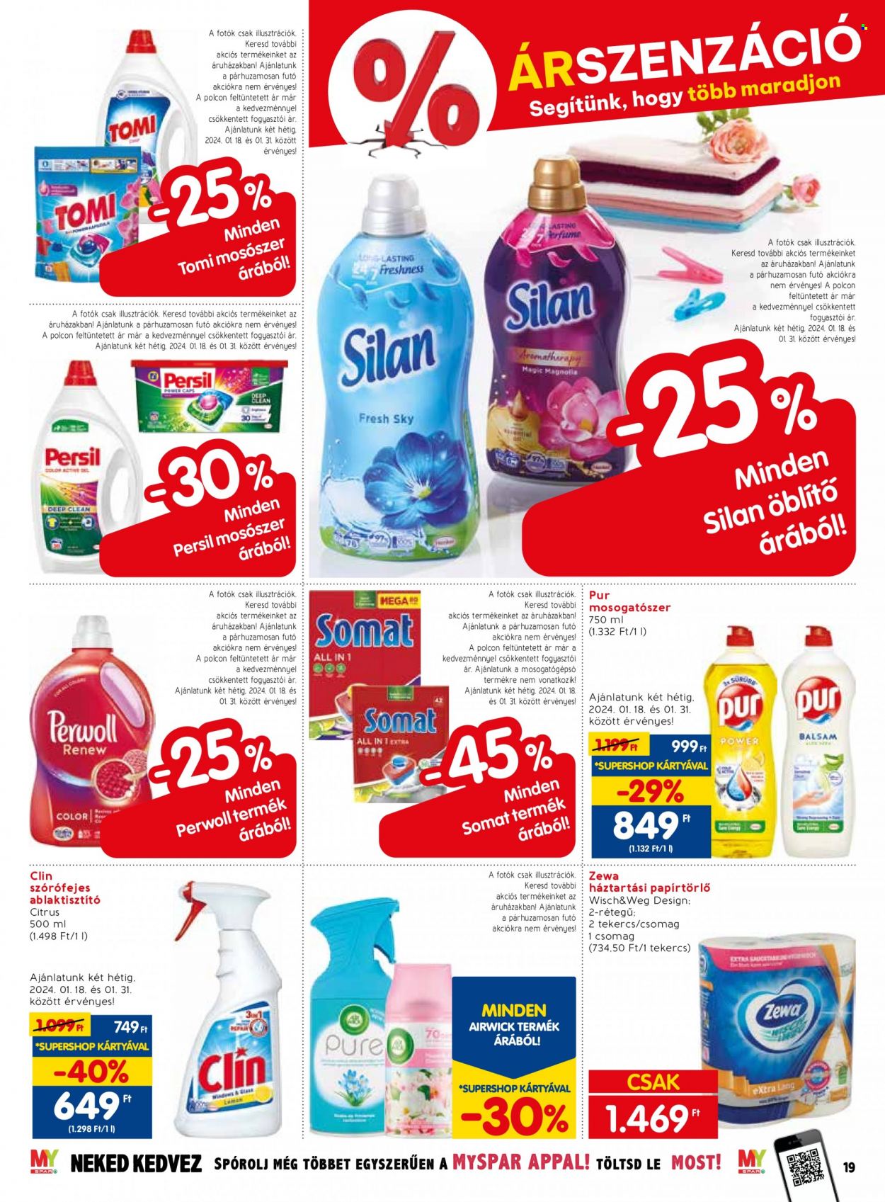 SPAR akciós újságok - 2024.01.18 - 2024.01.24. Oldal 19
