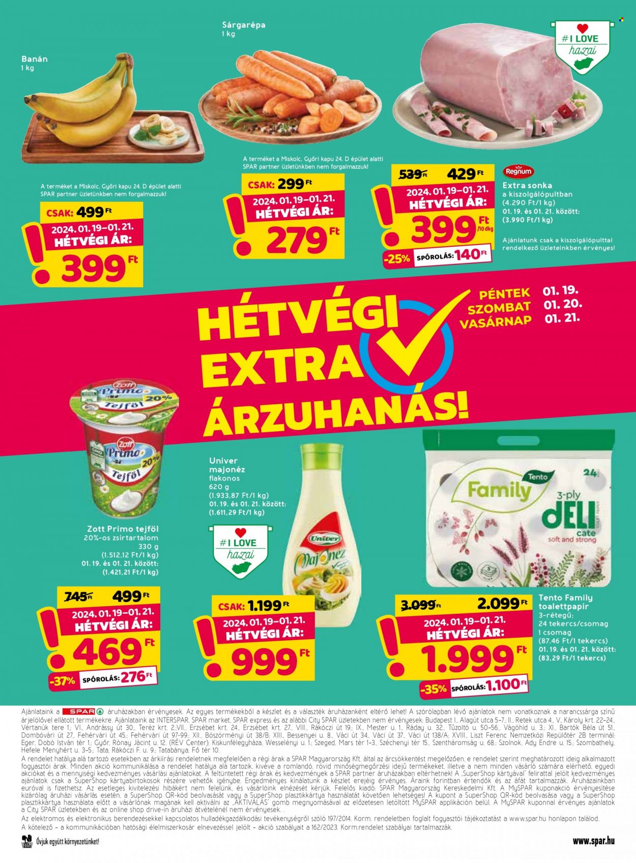 SPAR akciós újságok - 2024.01.18 - 2024.01.24. Oldal 20