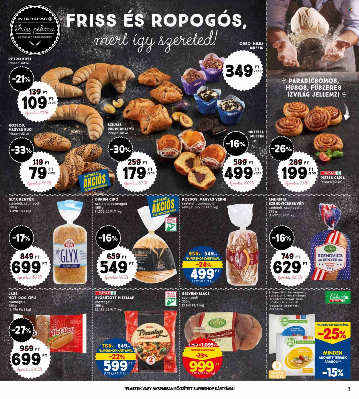 INTERSPAR akciós újságok - 2024.01.18 - 2024.01.24. Oldal 3