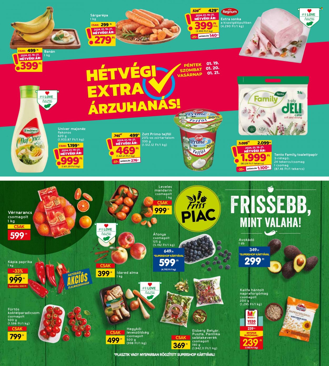 INTERSPAR akciós újságok - 2024.01.18 - 2024.01.24. Oldal 20