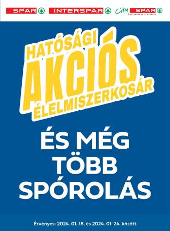 Újság SPAR - 2024.01.18 - 2024.01.24.