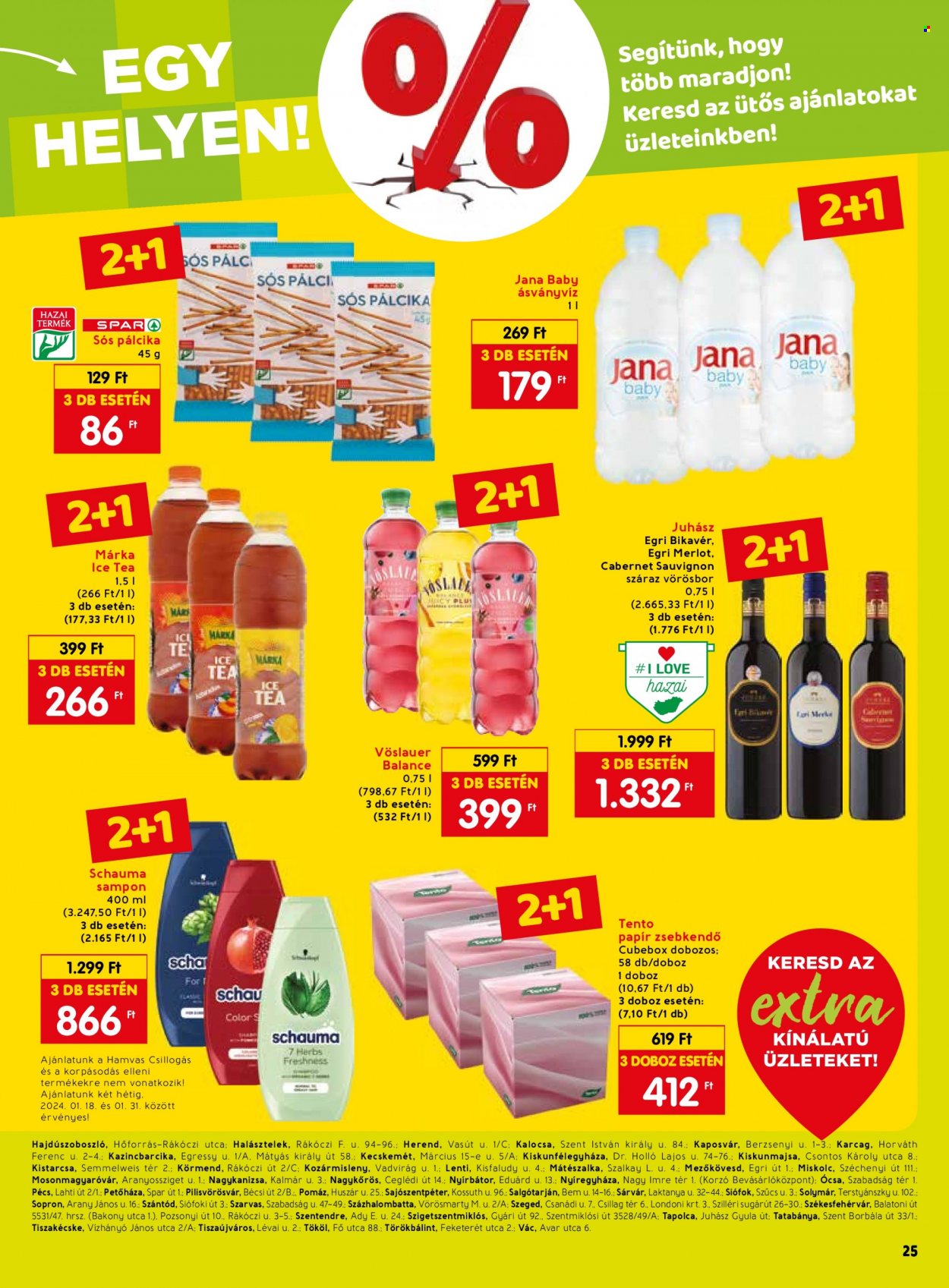 SPAR akciós újságok - 2024.01.18 - 2024.01.24. Oldal 6