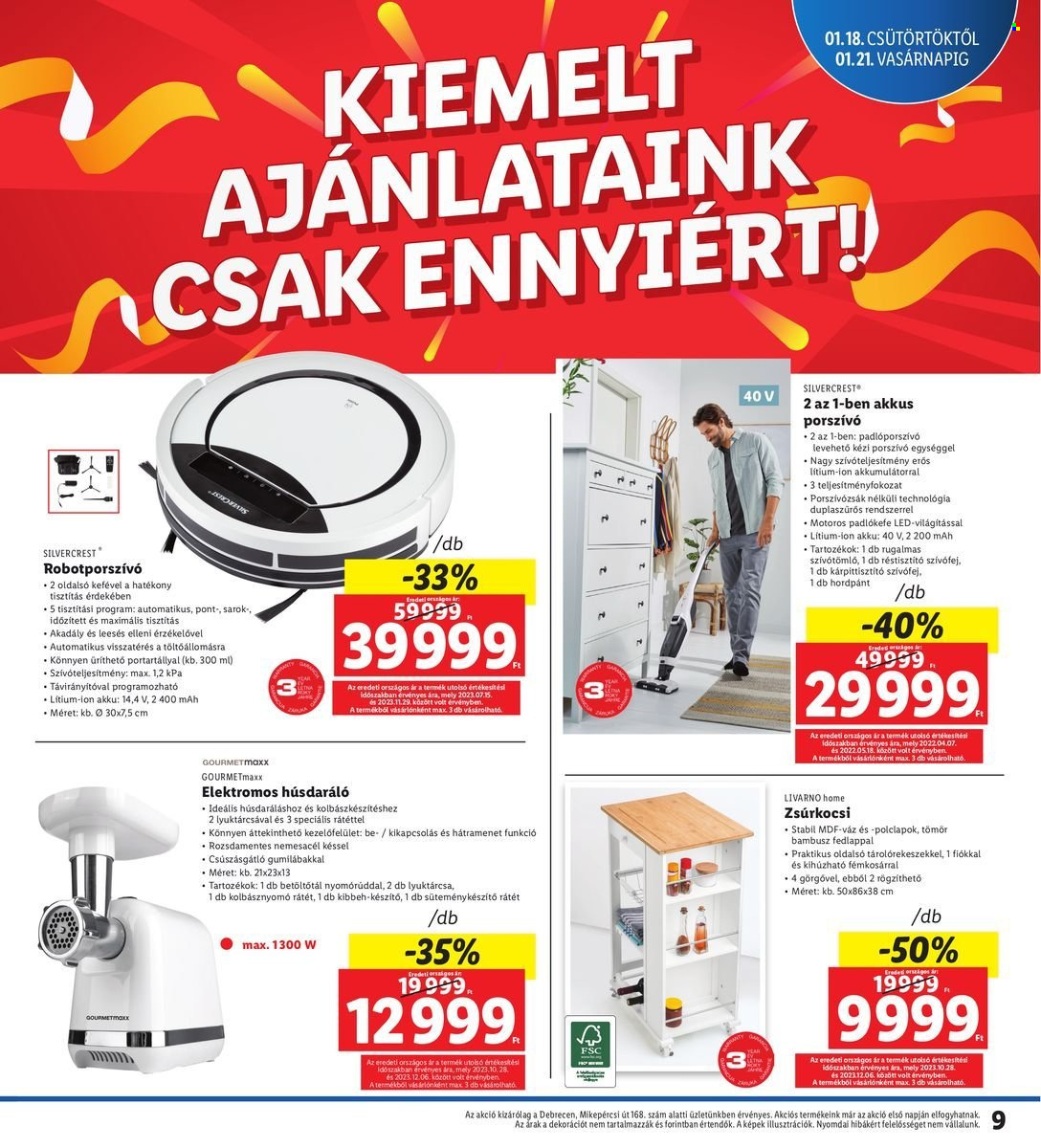 Lidl akciós újságok - 2024.01.18 - 2024.01.21. Oldal 9
