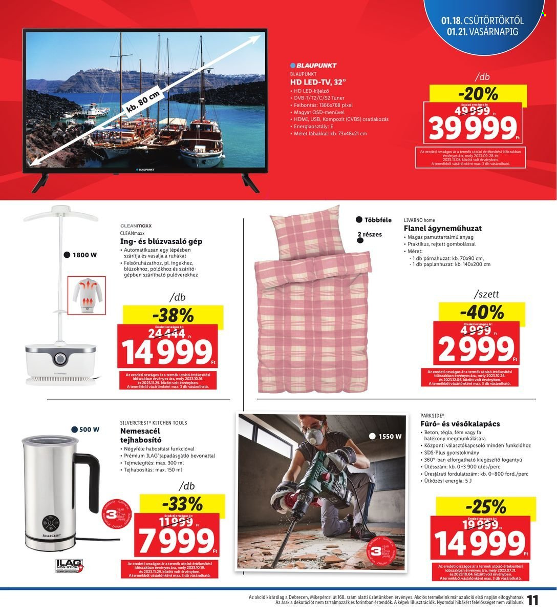 Lidl akciós újságok - 2024.01.18 - 2024.01.21. Oldal 11