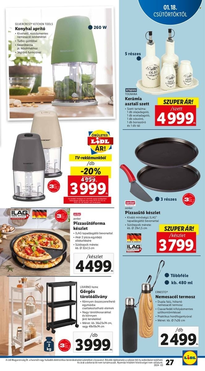 Lidl akciós újságok. Oldal 3