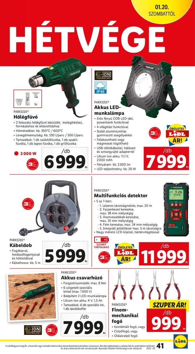 Lidl akciós újságok. Oldal 11