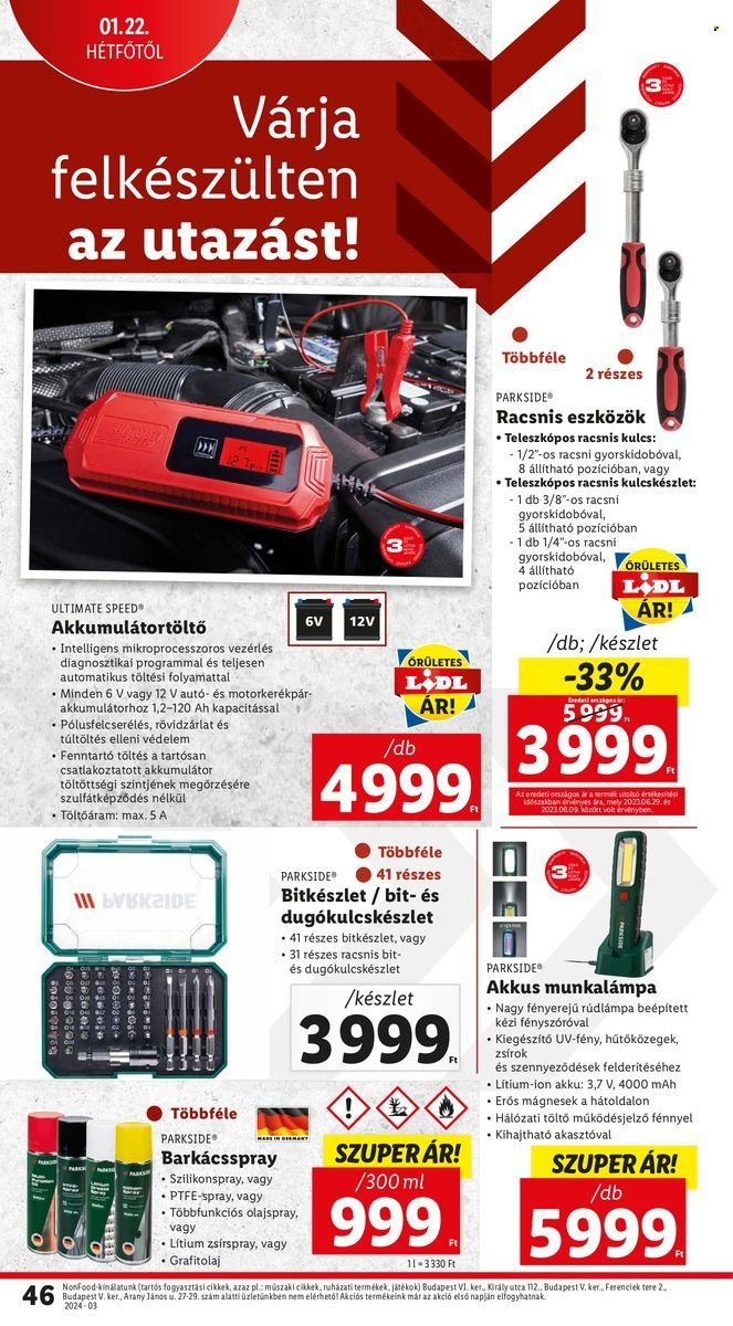 Lidl akciós újságok. Oldal 16