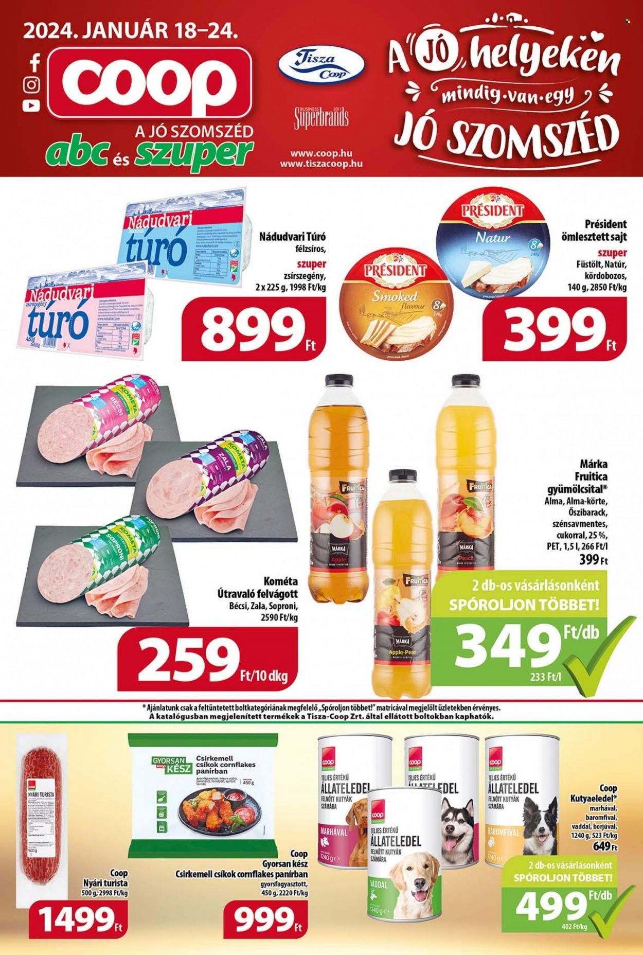 Coop akciós újságok - 2024.01.18 - 2024.01.24. Oldal 1