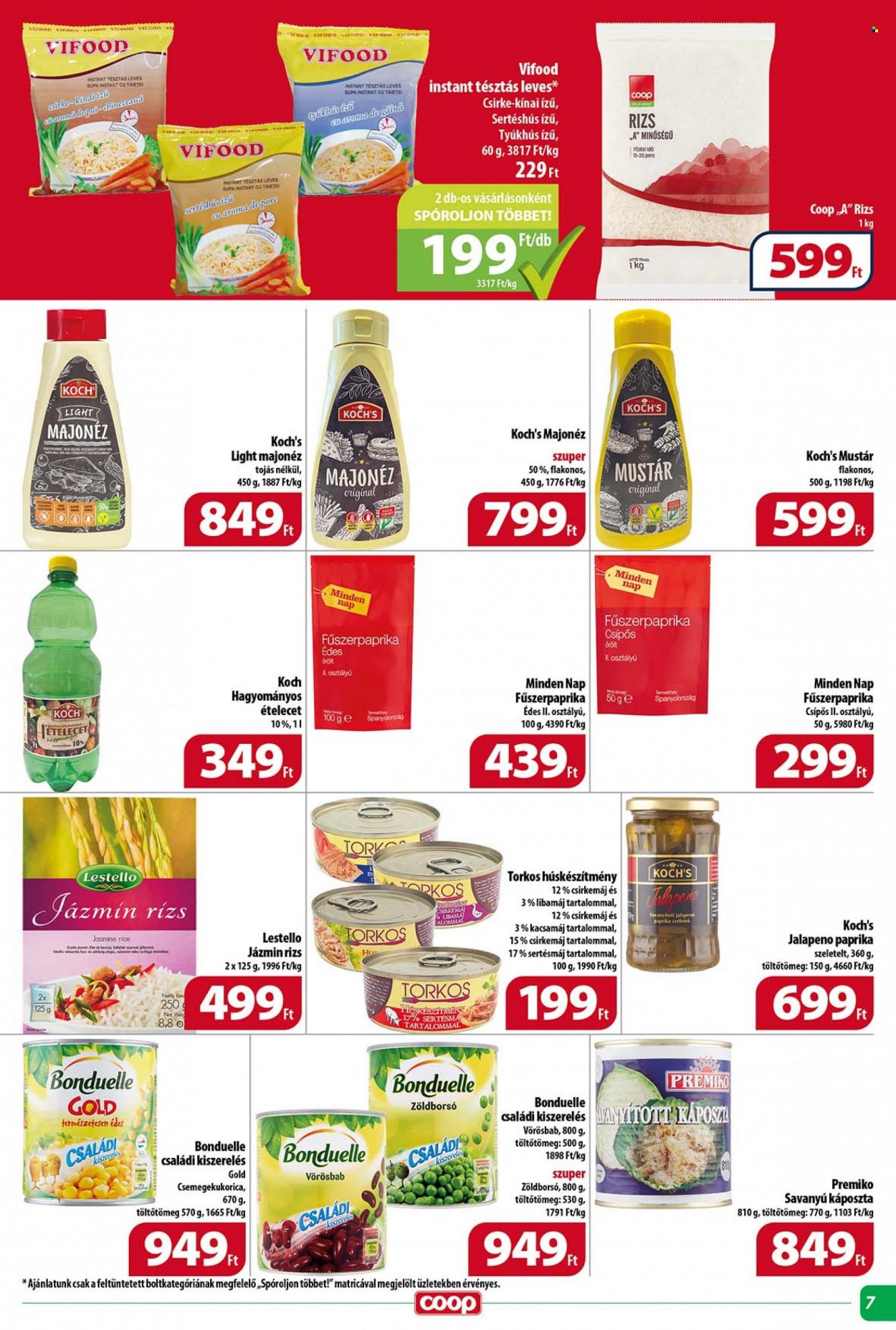 Coop akciós újságok - 2024.01.18 - 2024.01.24. Oldal 7