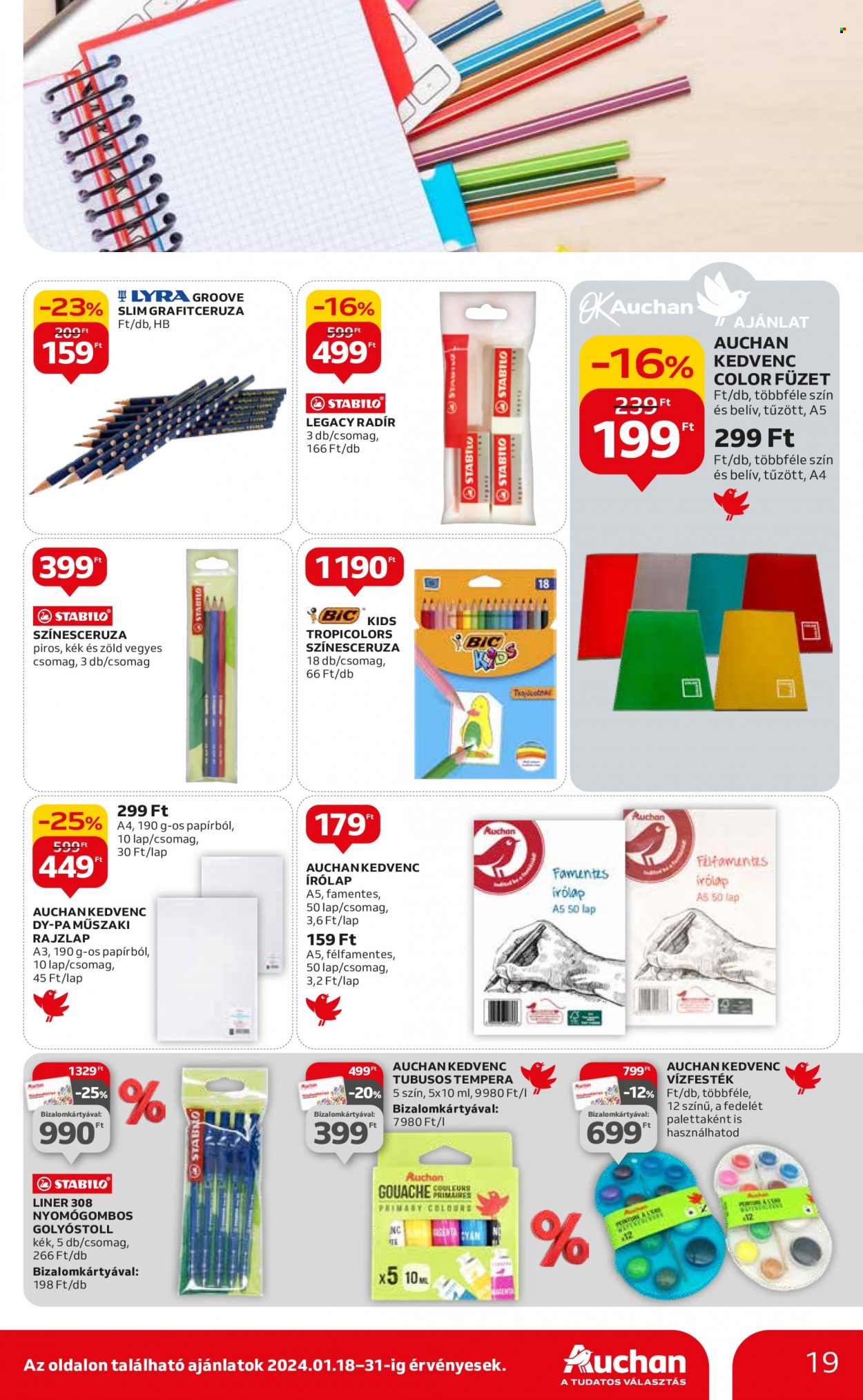 Auchan akciós újságok - 2024.01.18 - 2024.01.24. Oldal 19