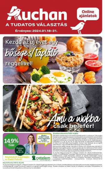 Újság Auchan - 2024.01.18 - 2024.01.31.