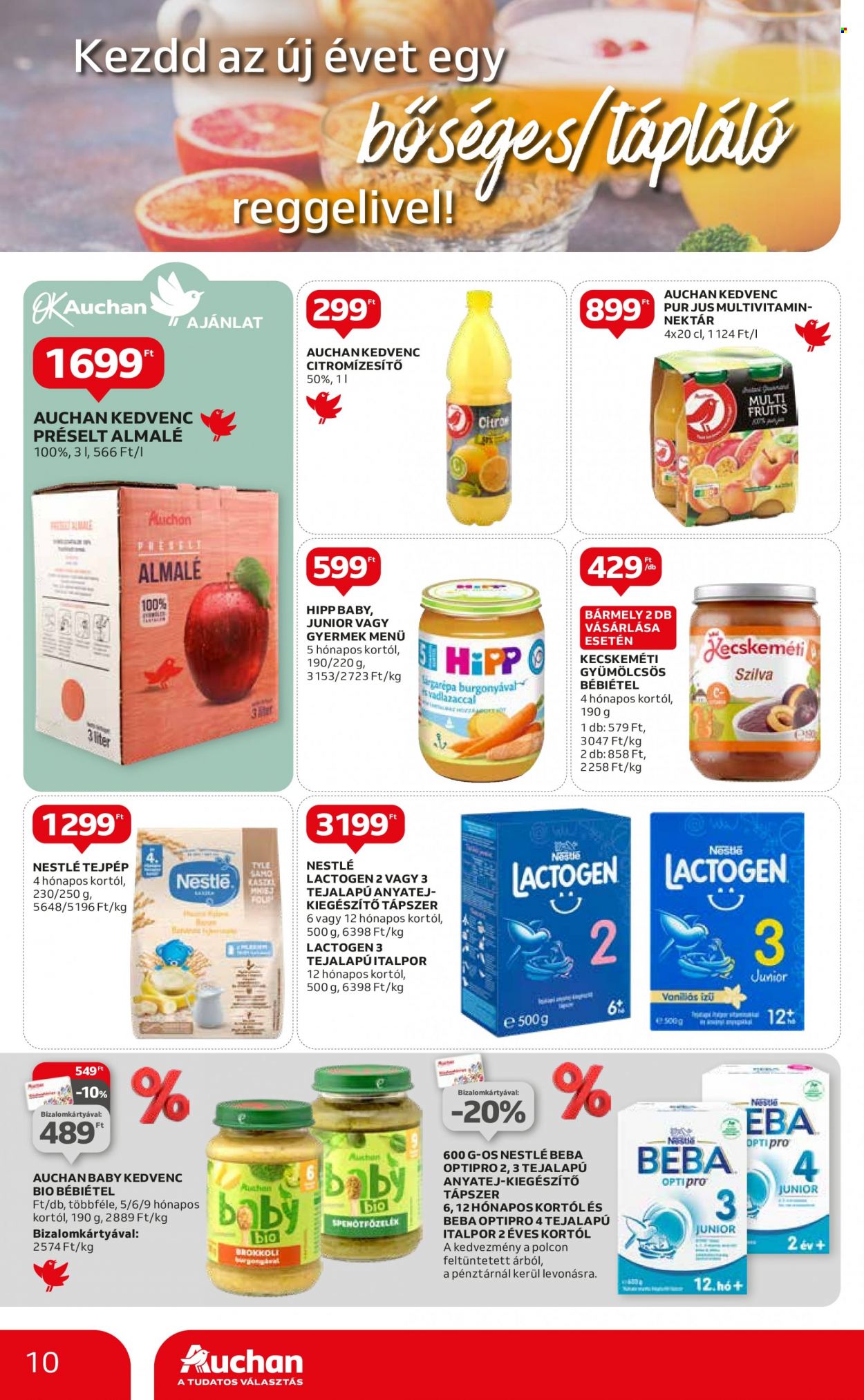 Auchan akciós újságok - 2024.01.18 - 2024.01.31. Oldal 10