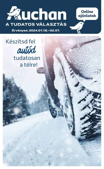 Újság Auchan - 2024.01.18 - 2024.02.07.