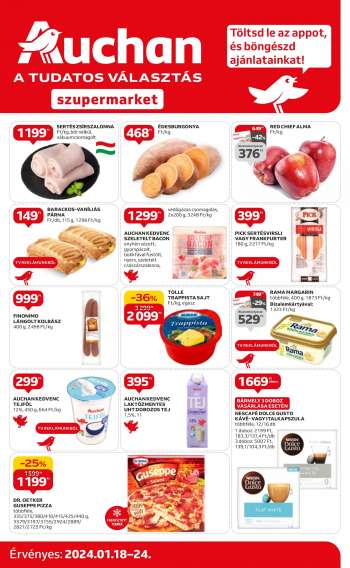 Újság Auchan - 2024.01.18 - 2024.01.24.