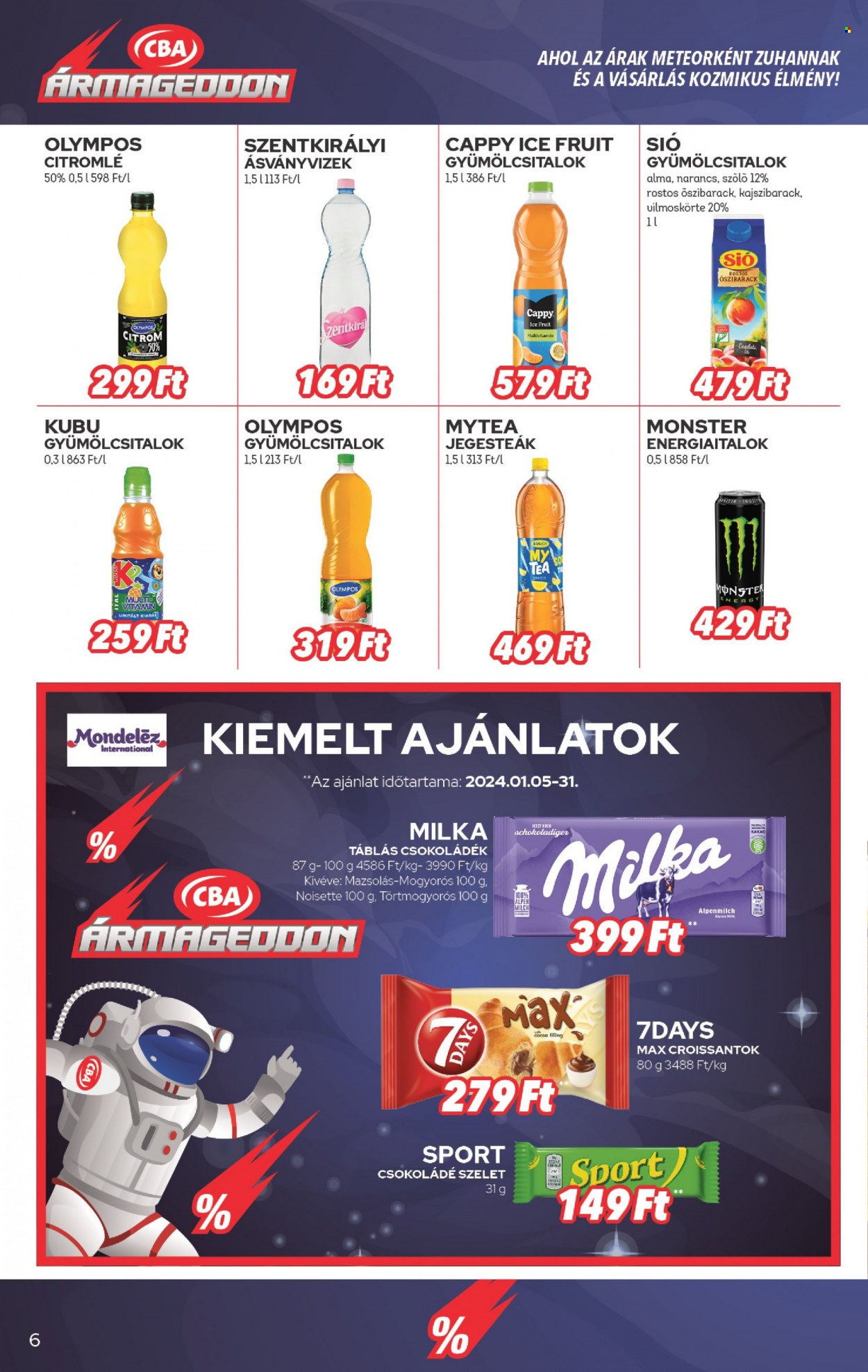CBA akciós újságok - 2024.01.18 - 2024.01.24. Oldal 6