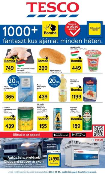 Újság TESCO - 2024.01.25 - 2024.01.31.