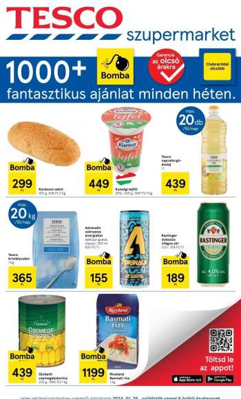 Újság TESCO - 2024.01.25 - 2024.01.31.