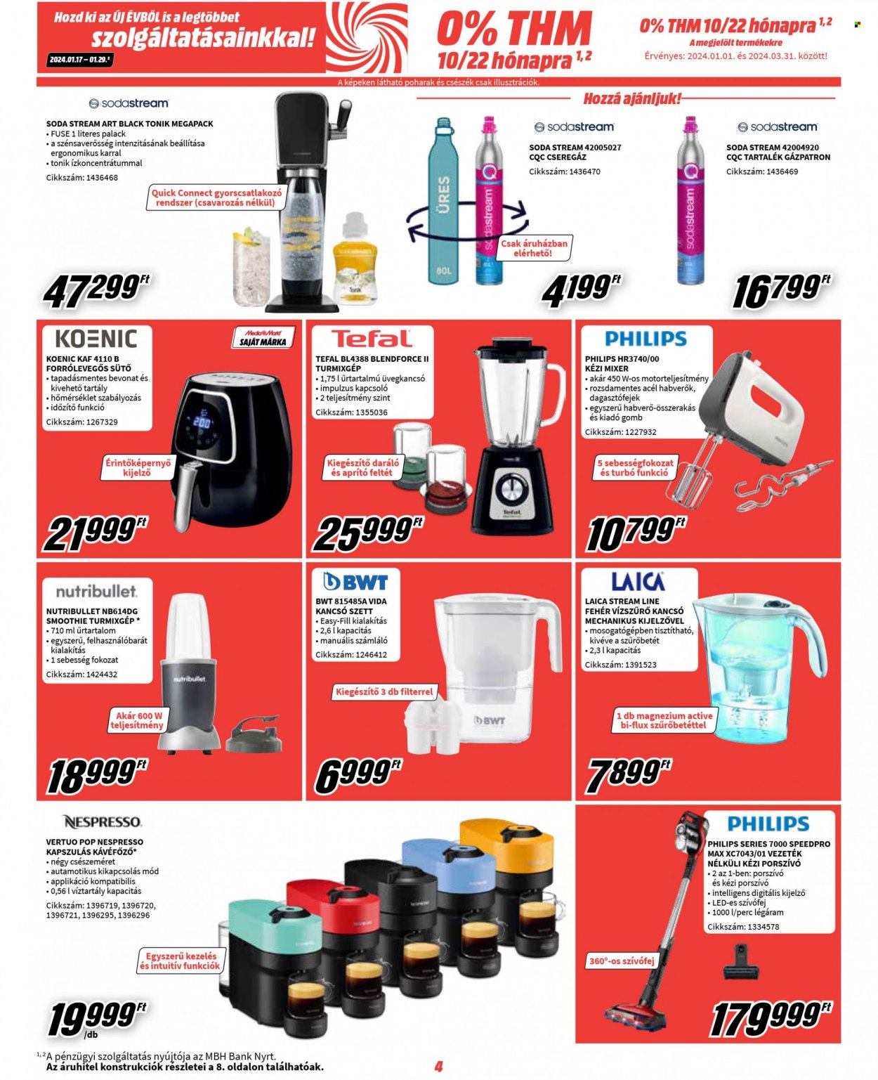 MediaMarkt akciós újságok - 2024.01.17 - 2024.01.29. Oldal 4