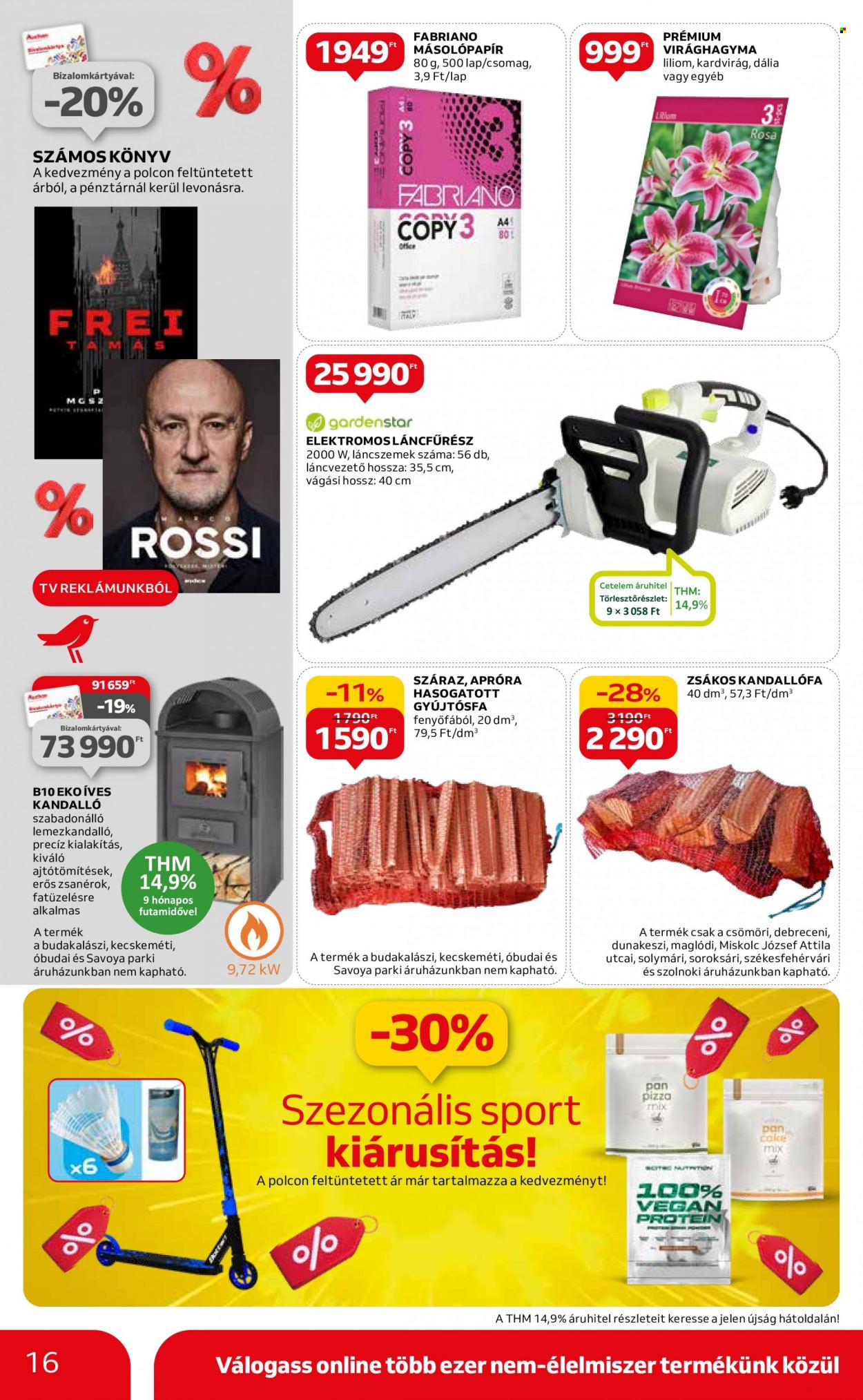 Auchan akciós újságok - 2024.01.25 - 2024.01.31. Oldal 16
