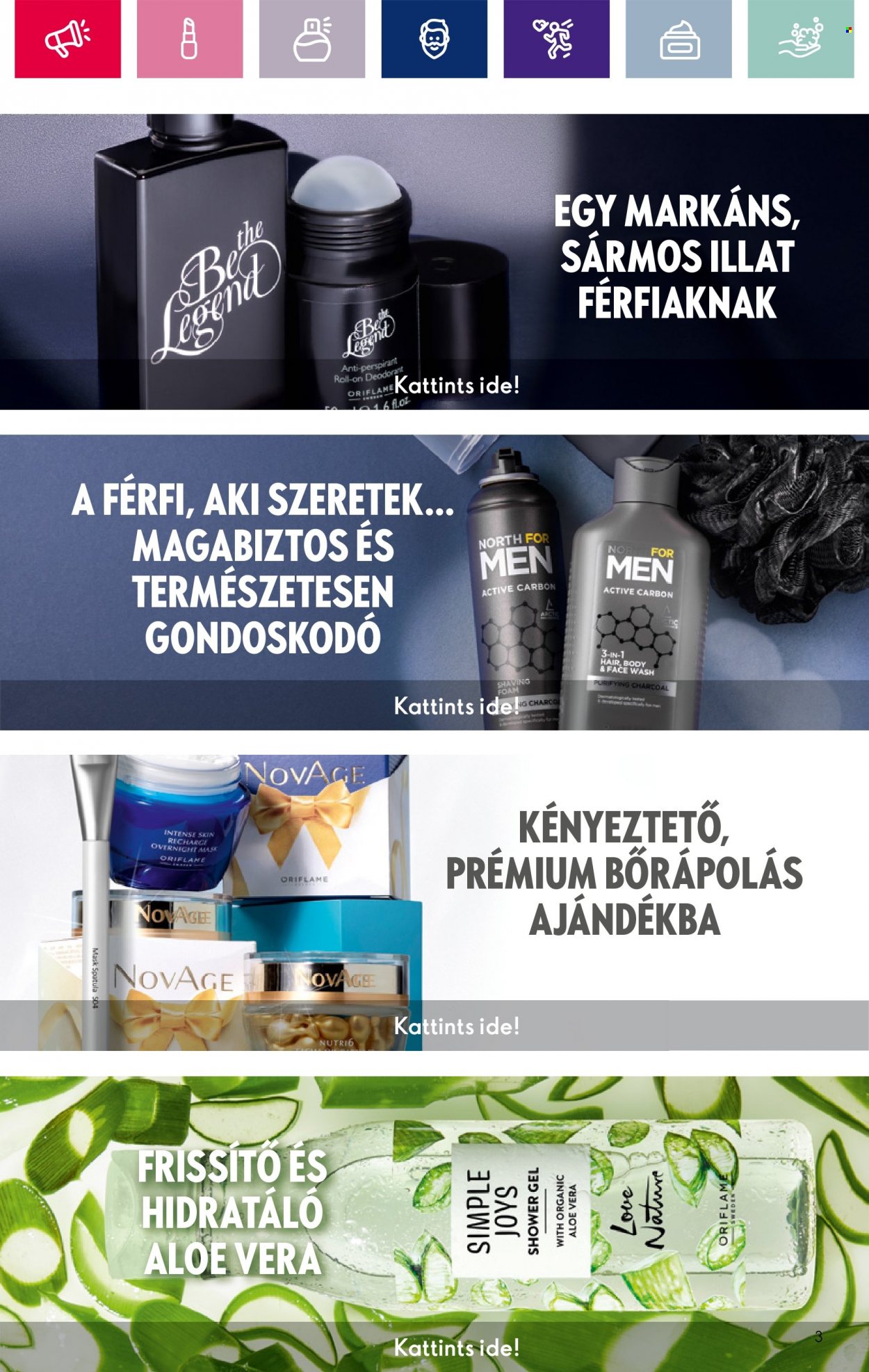 Oriflame akciós újságok - 2024.01.23 - 2024.02.12. Oldal 3