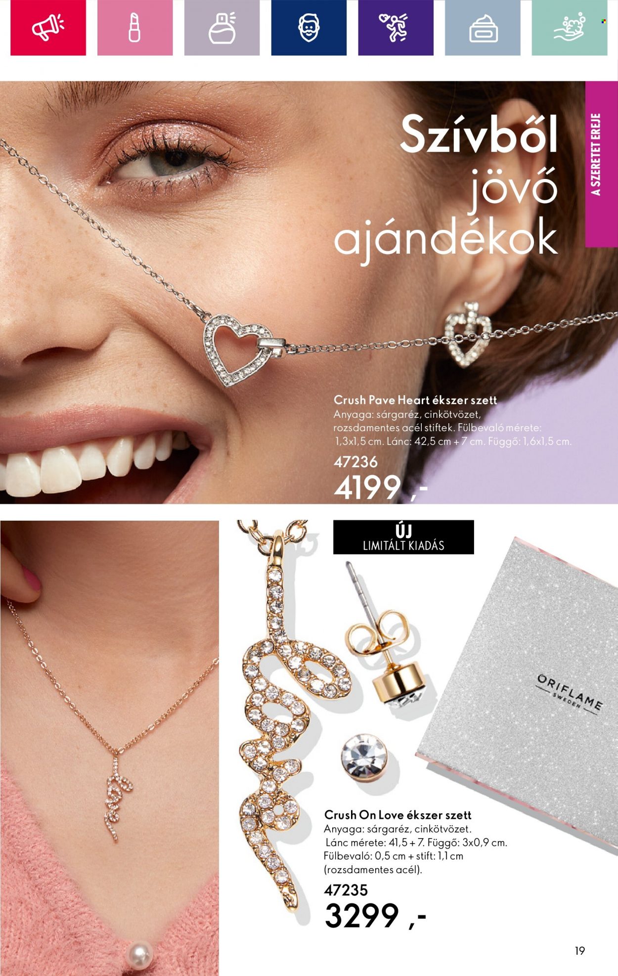 Oriflame akciós újságok - 2024.01.23 - 2024.02.12. Oldal 19