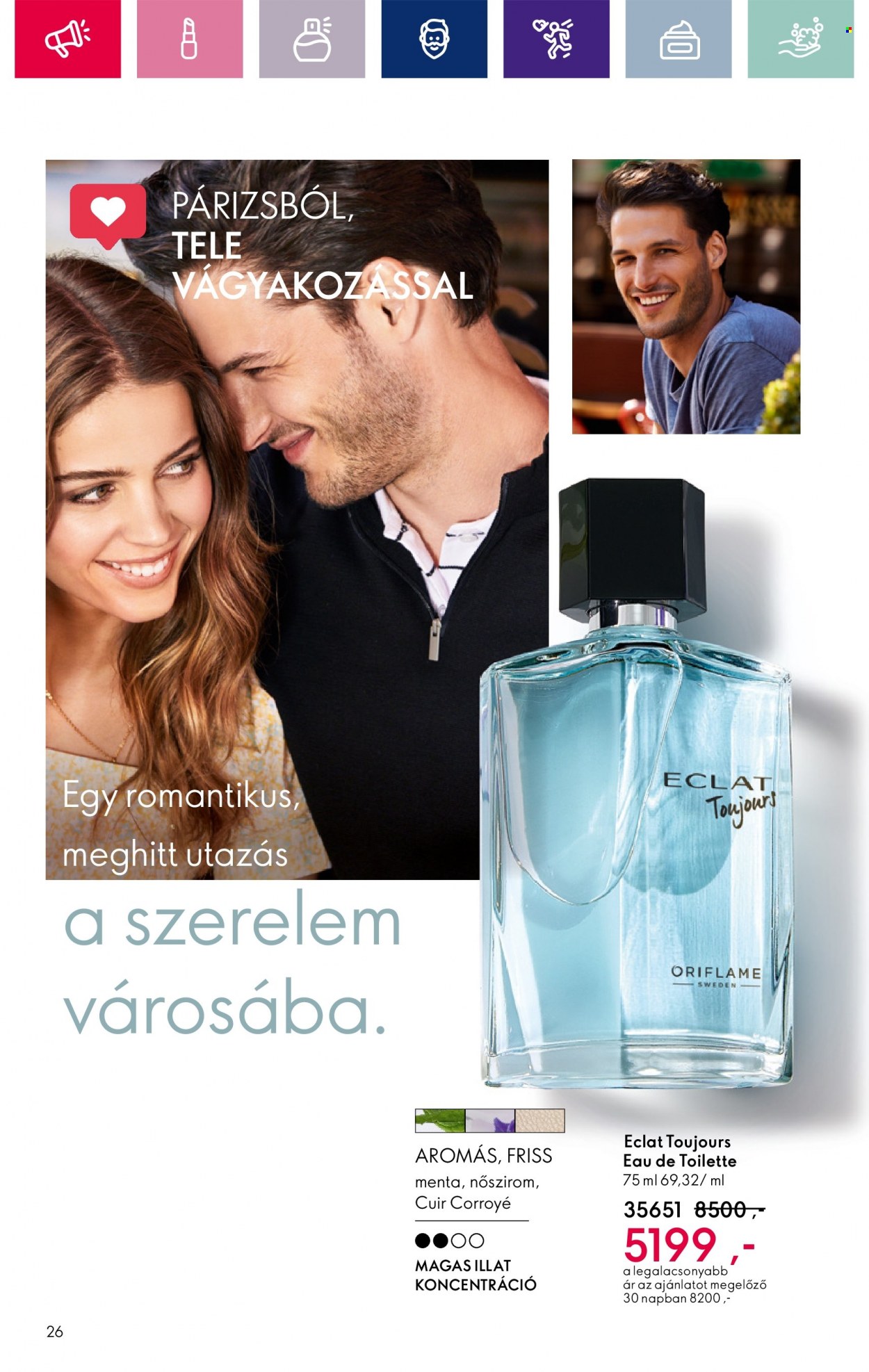 Oriflame akciós újságok - 2024.01.23 - 2024.02.12. Oldal 26