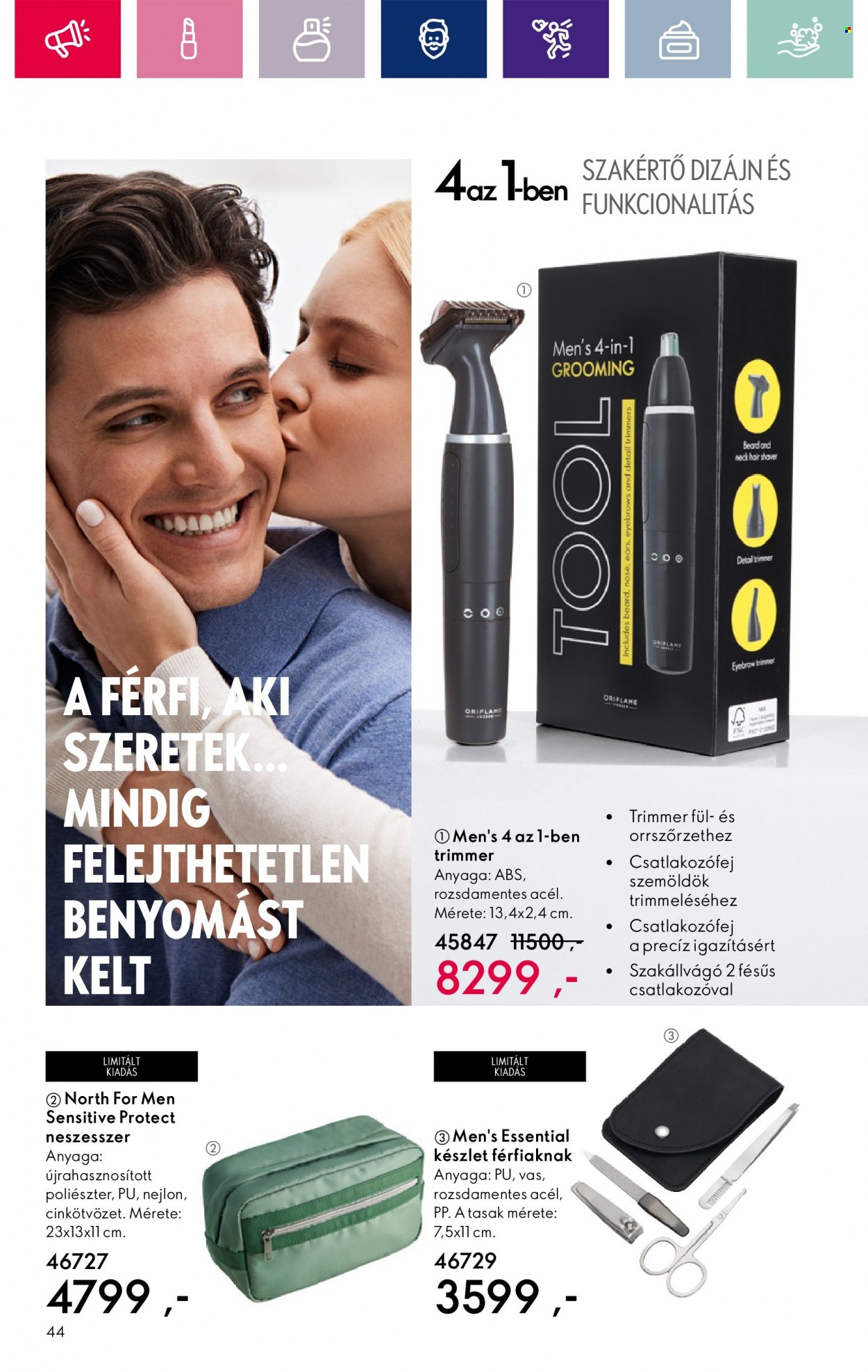 Oriflame akciós újságok - 2024.01.23 - 2024.02.12. Oldal 44