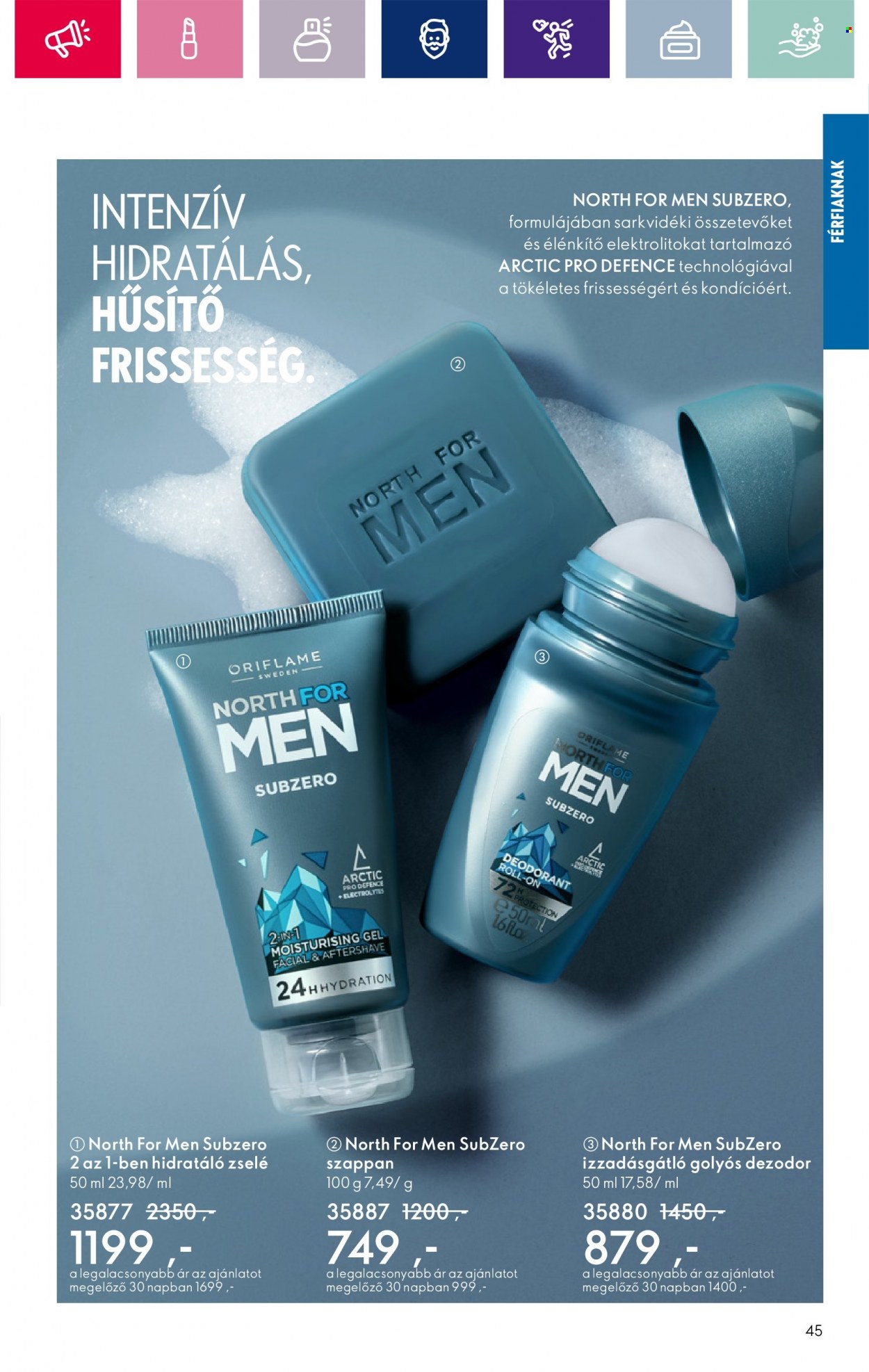 Oriflame akciós újságok - 2024.01.23 - 2024.02.12. Oldal 45