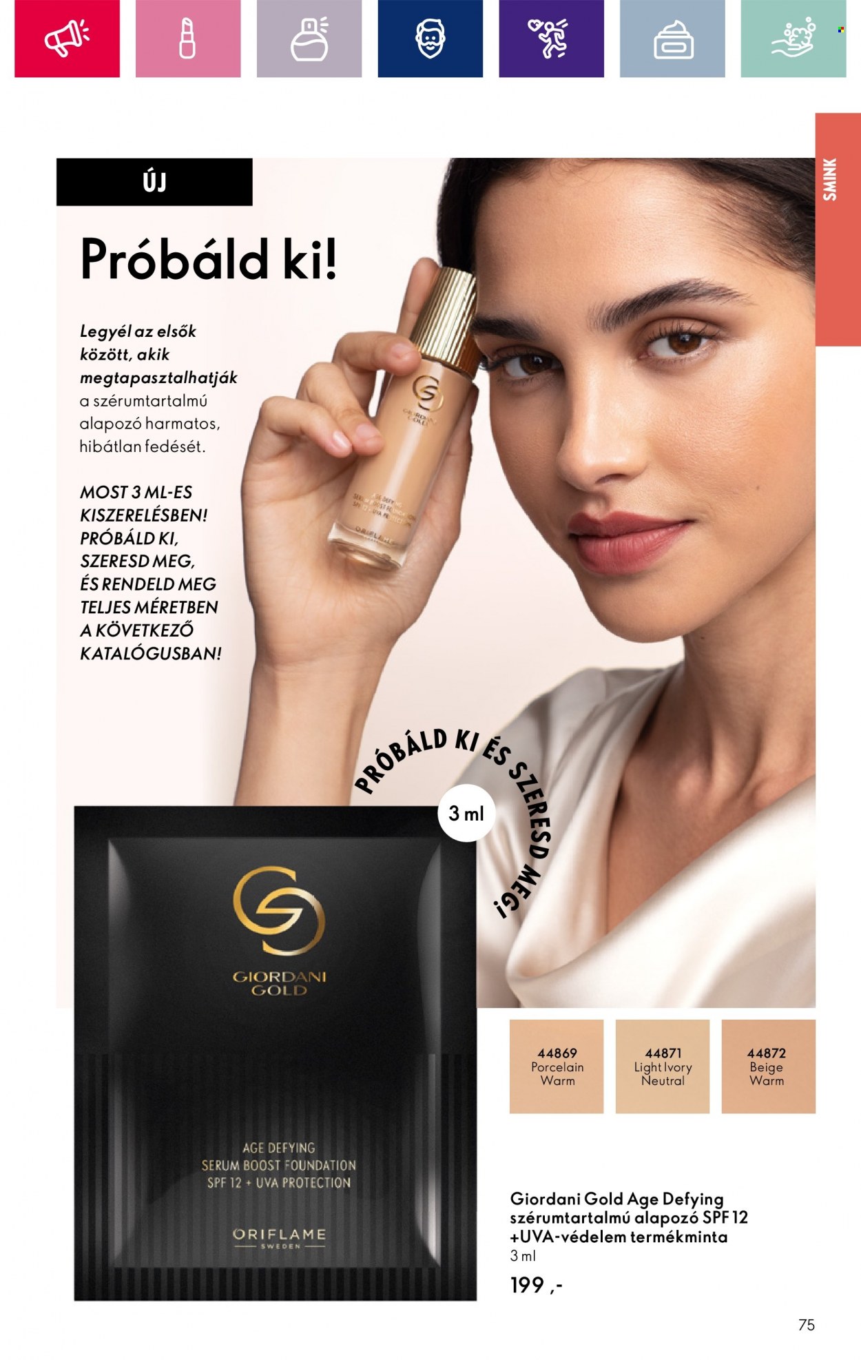 Oriflame akciós újságok - 2024.01.23 - 2024.02.12. Oldal 75