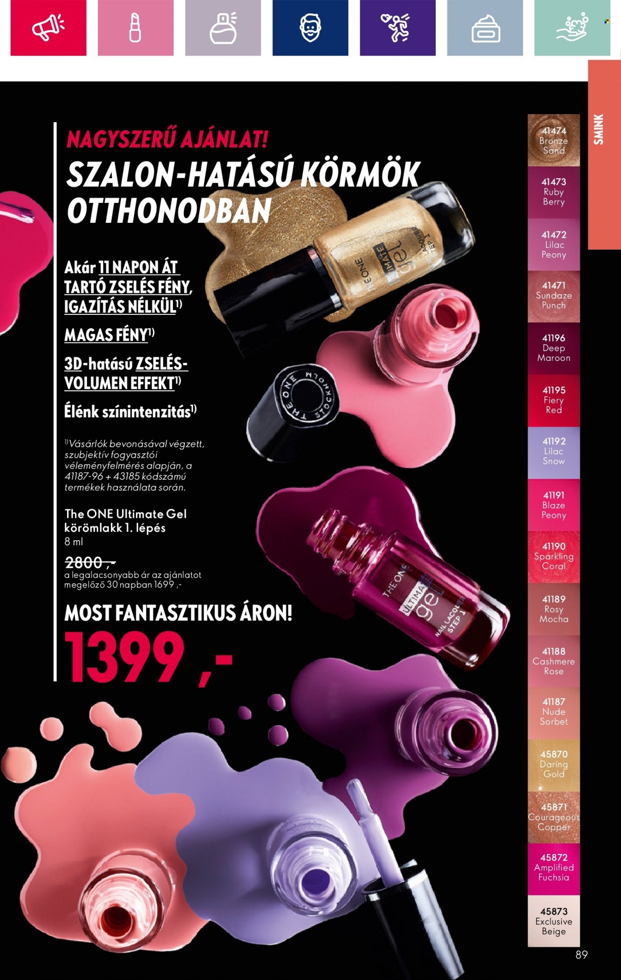 Oriflame akciós újságok - 2024.01.23 - 2024.02.12. Oldal 89