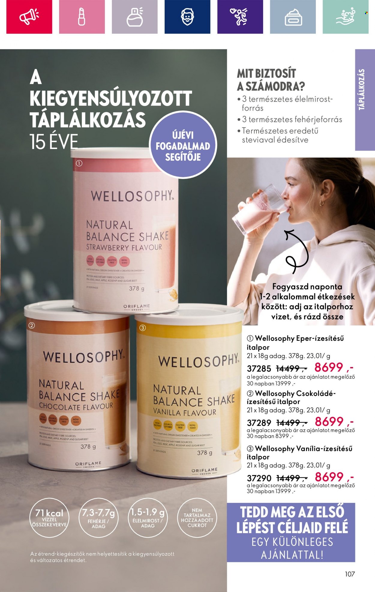 Oriflame akciós újságok - 2024.01.23 - 2024.02.12. Oldal 107