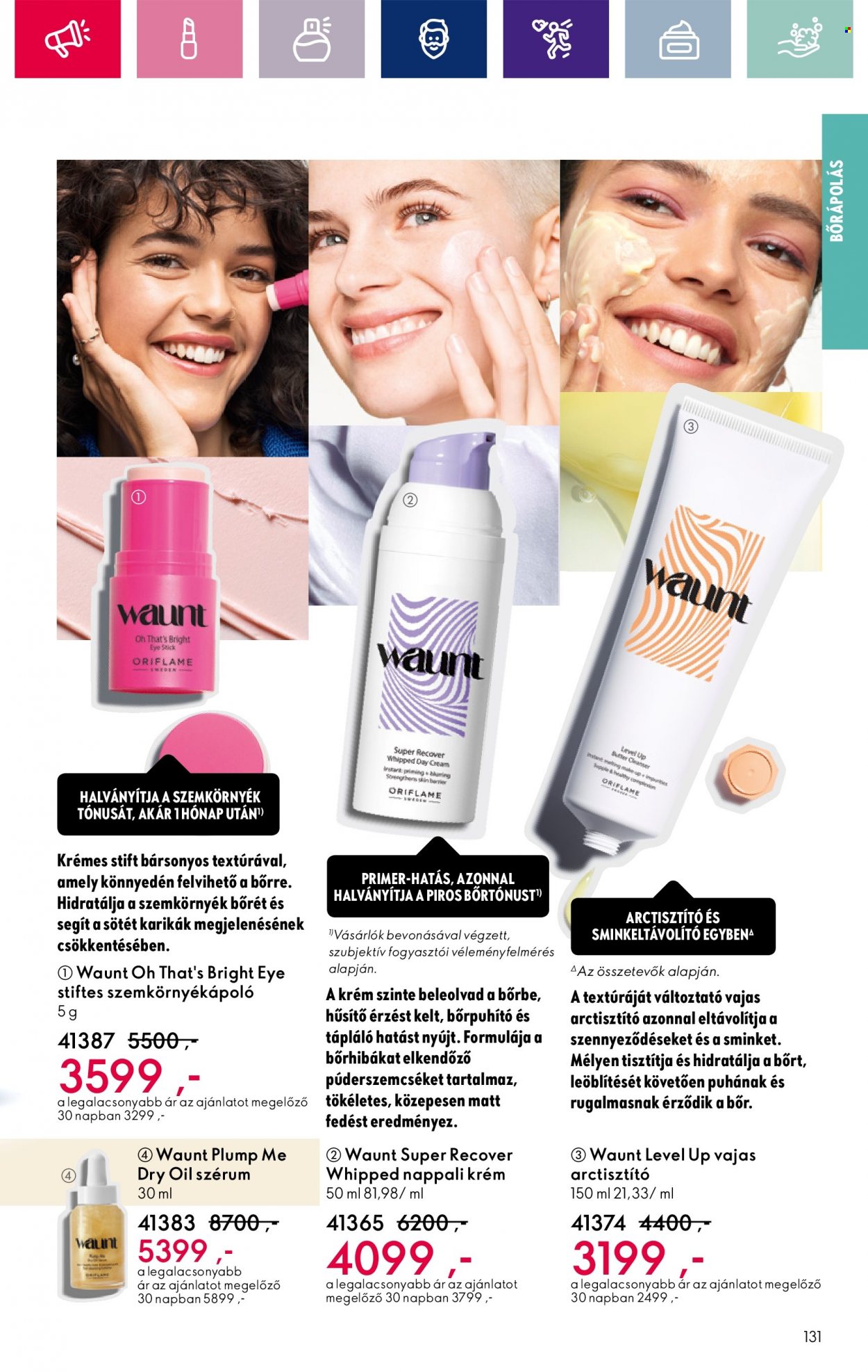 Oriflame akciós újságok - 2024.01.23 - 2024.02.12. Oldal 131