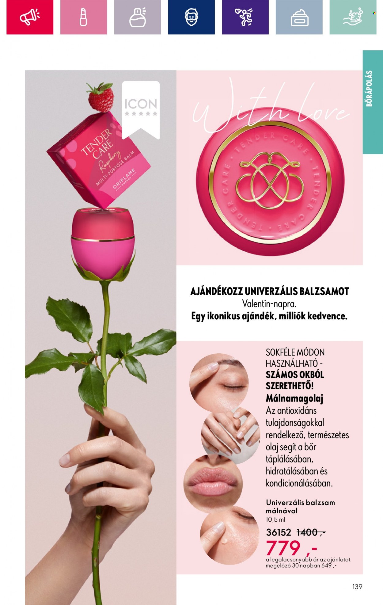 Oriflame akciós újságok - 2024.01.23 - 2024.02.12. Oldal 139