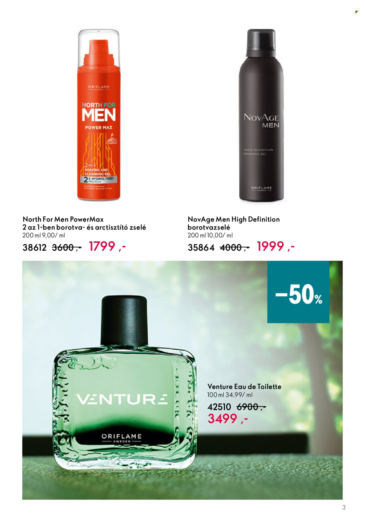 Oriflame akciós újságok - 2024.01.23 - 2024.02.12. Oldal 3