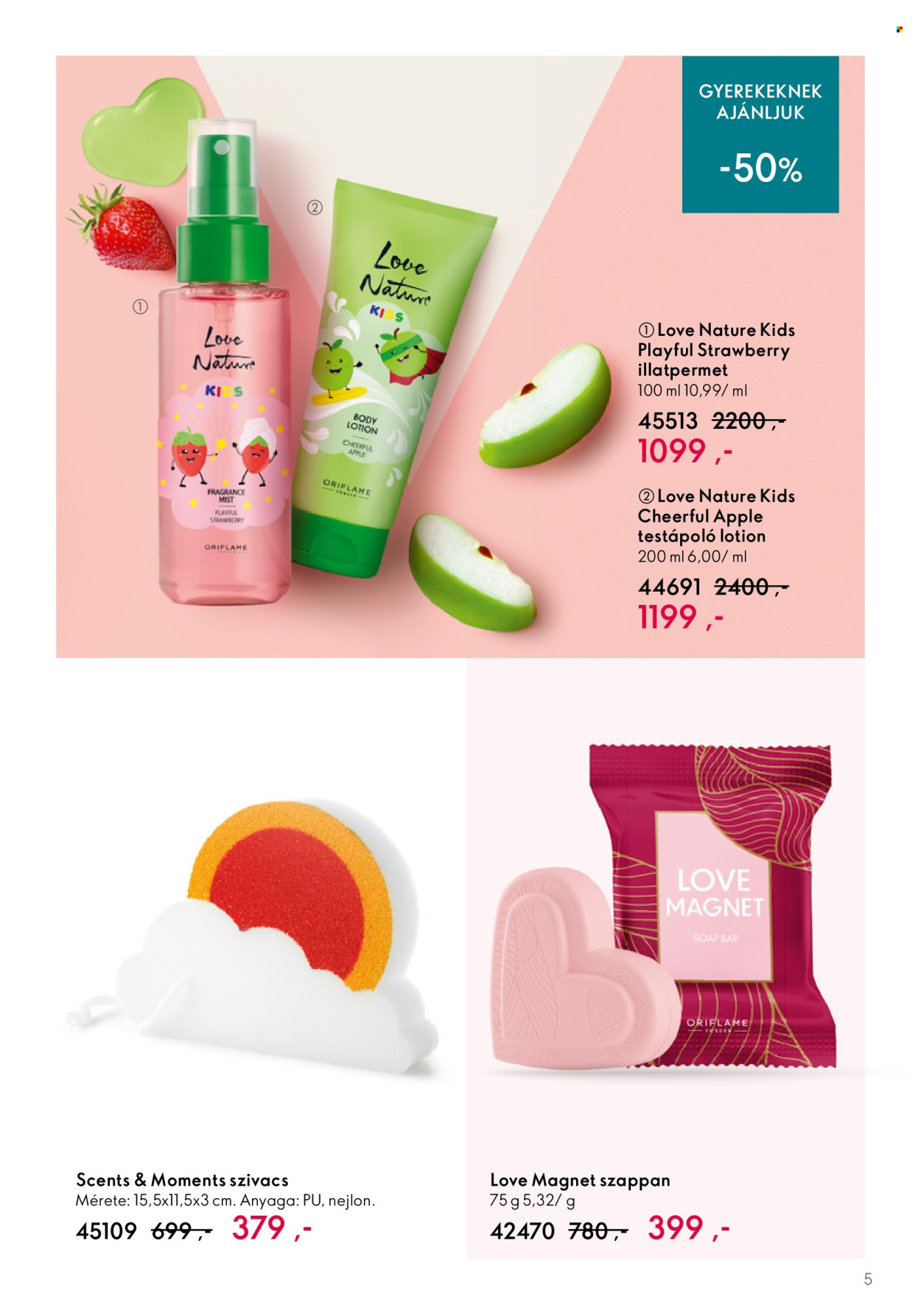 Oriflame akciós újságok - 2024.01.23 - 2024.02.12. Oldal 5