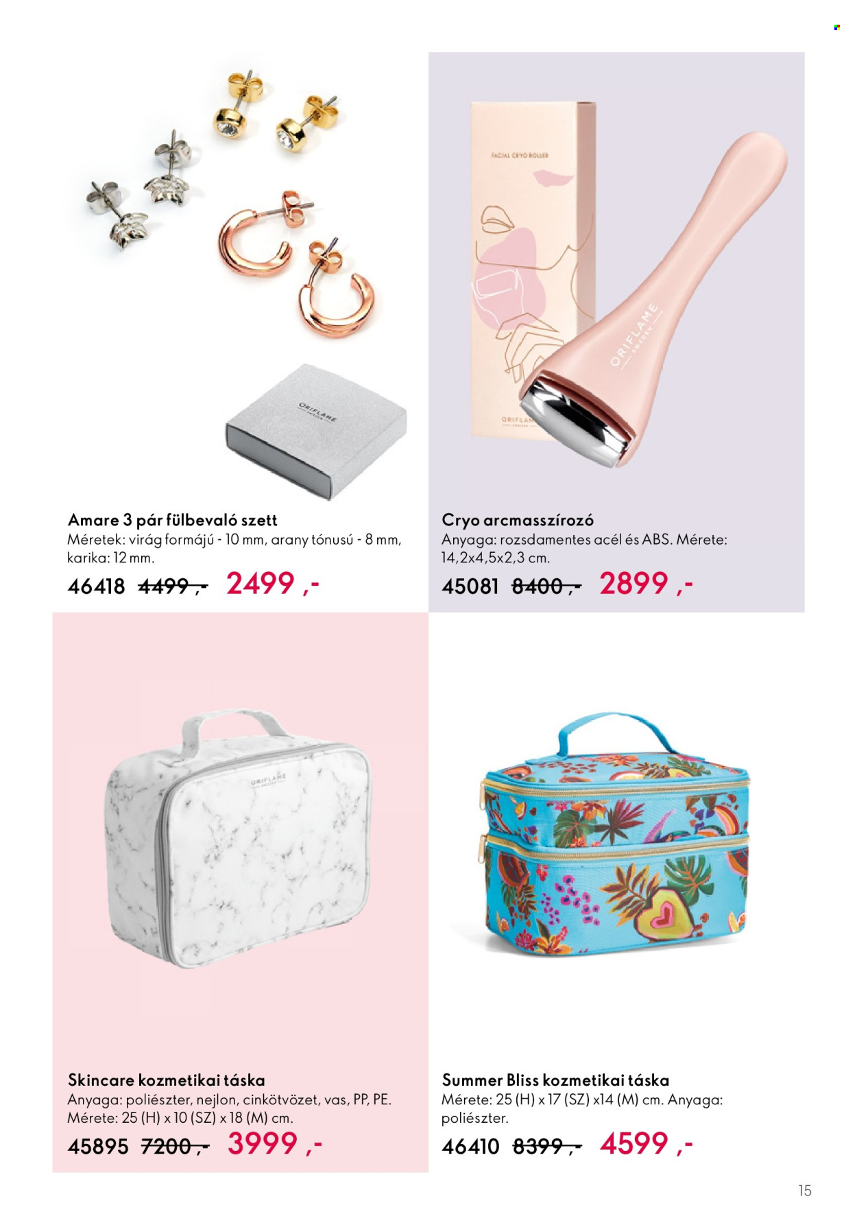 Oriflame akciós újságok - 2024.01.23 - 2024.02.12. Oldal 15
