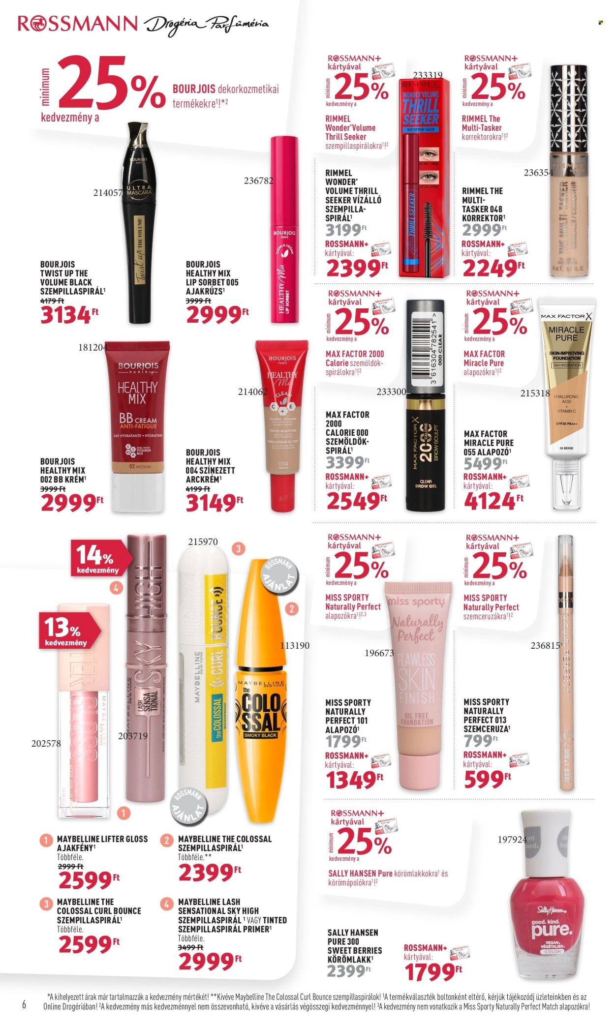 Rossmann akciós újságok - 2024.01.29 - 2024.02.09. Oldal 6