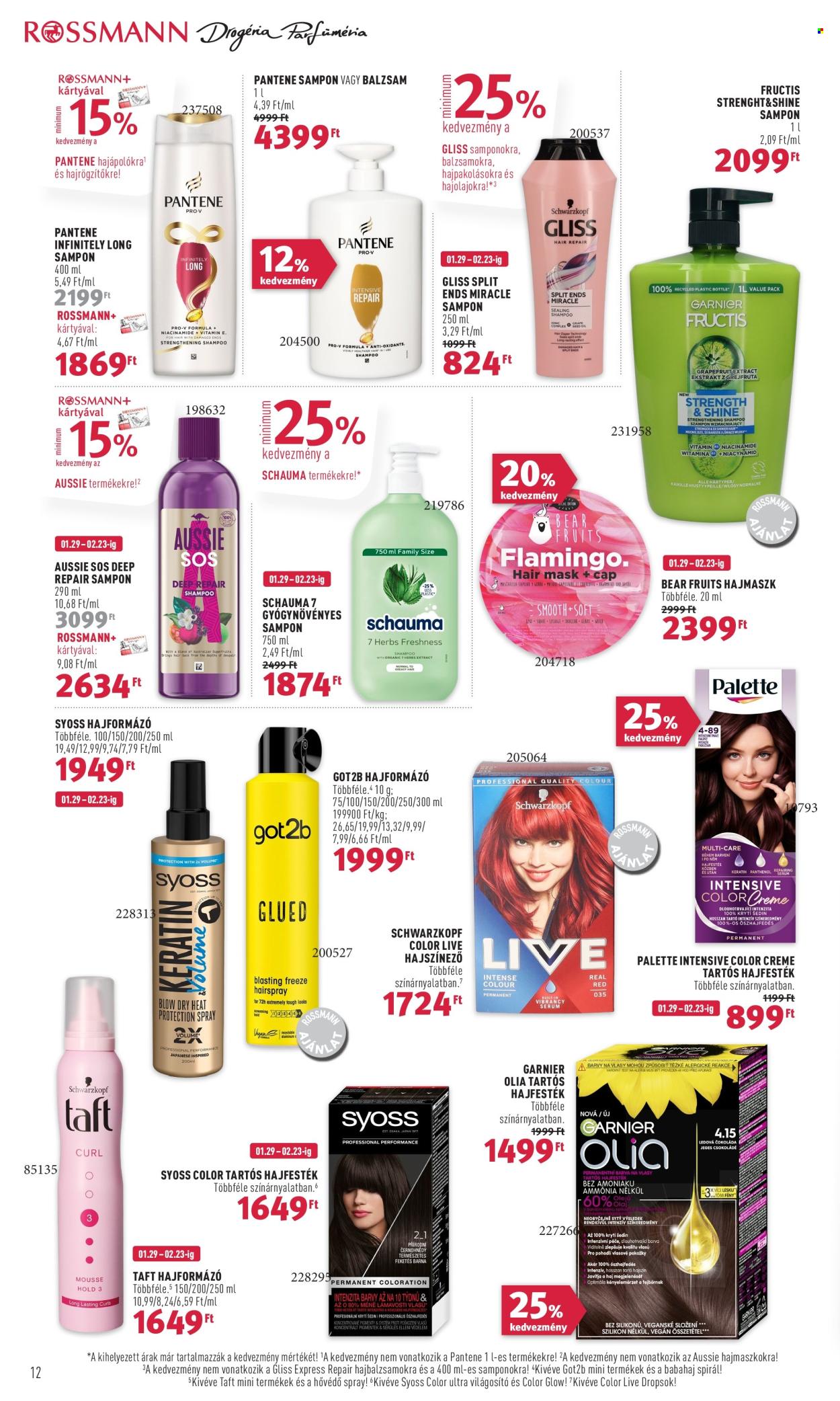 Rossmann akciós újságok - 2024.01.29 - 2024.02.09. Oldal 12