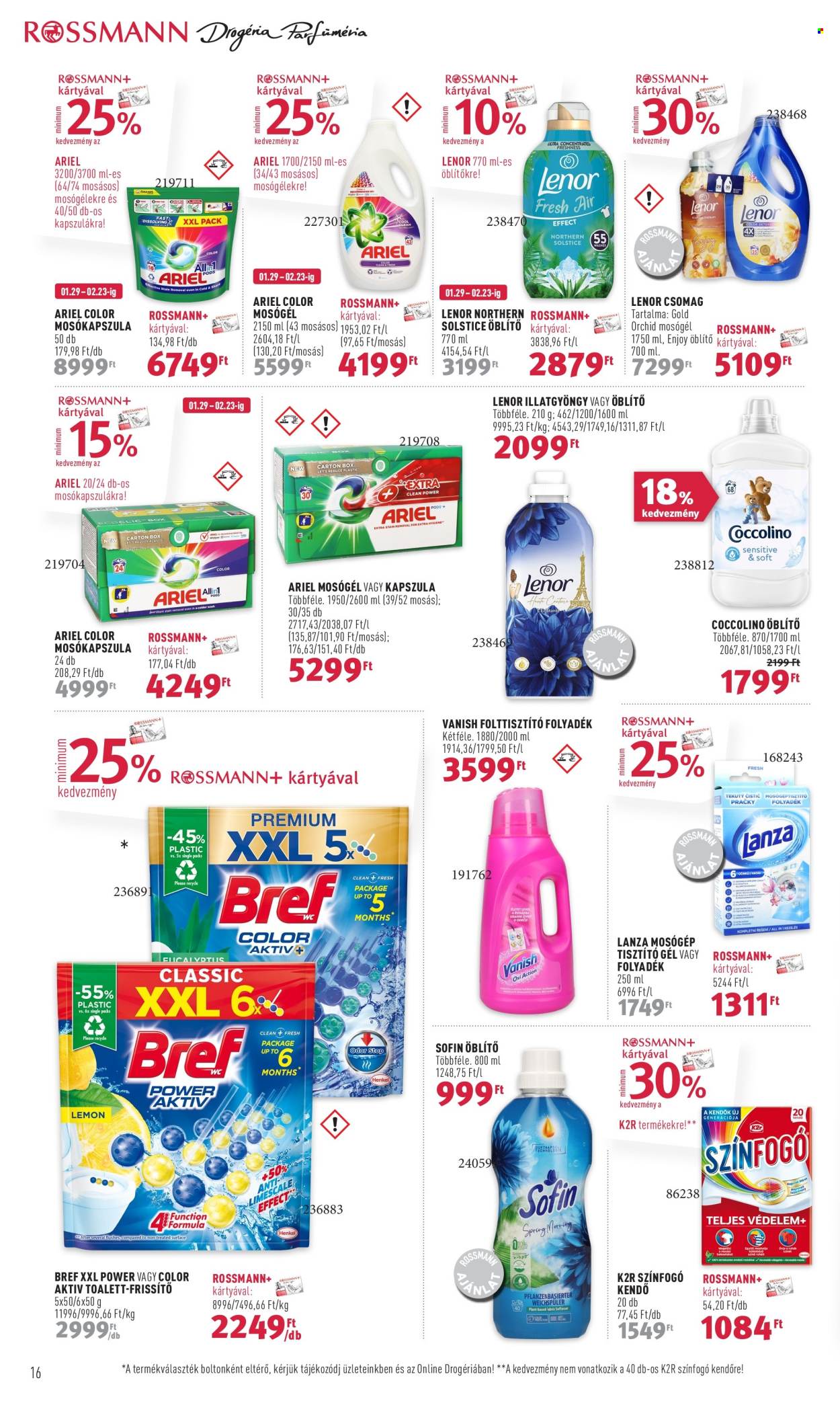 Rossmann akciós újságok - 2024.01.29 - 2024.02.09. Oldal 18