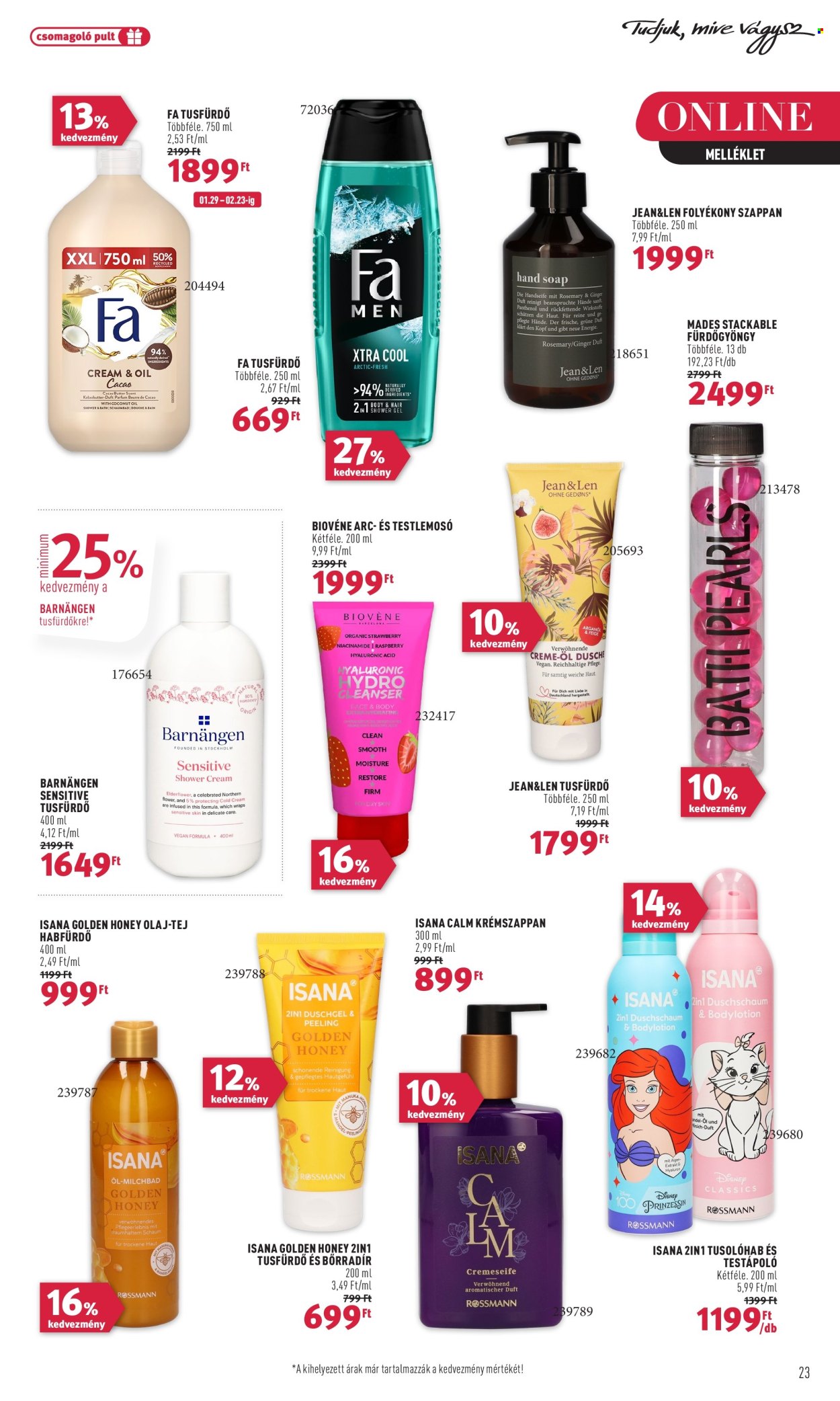 Rossmann akciós újságok - 2024.01.29 - 2024.02.09. Oldal 25