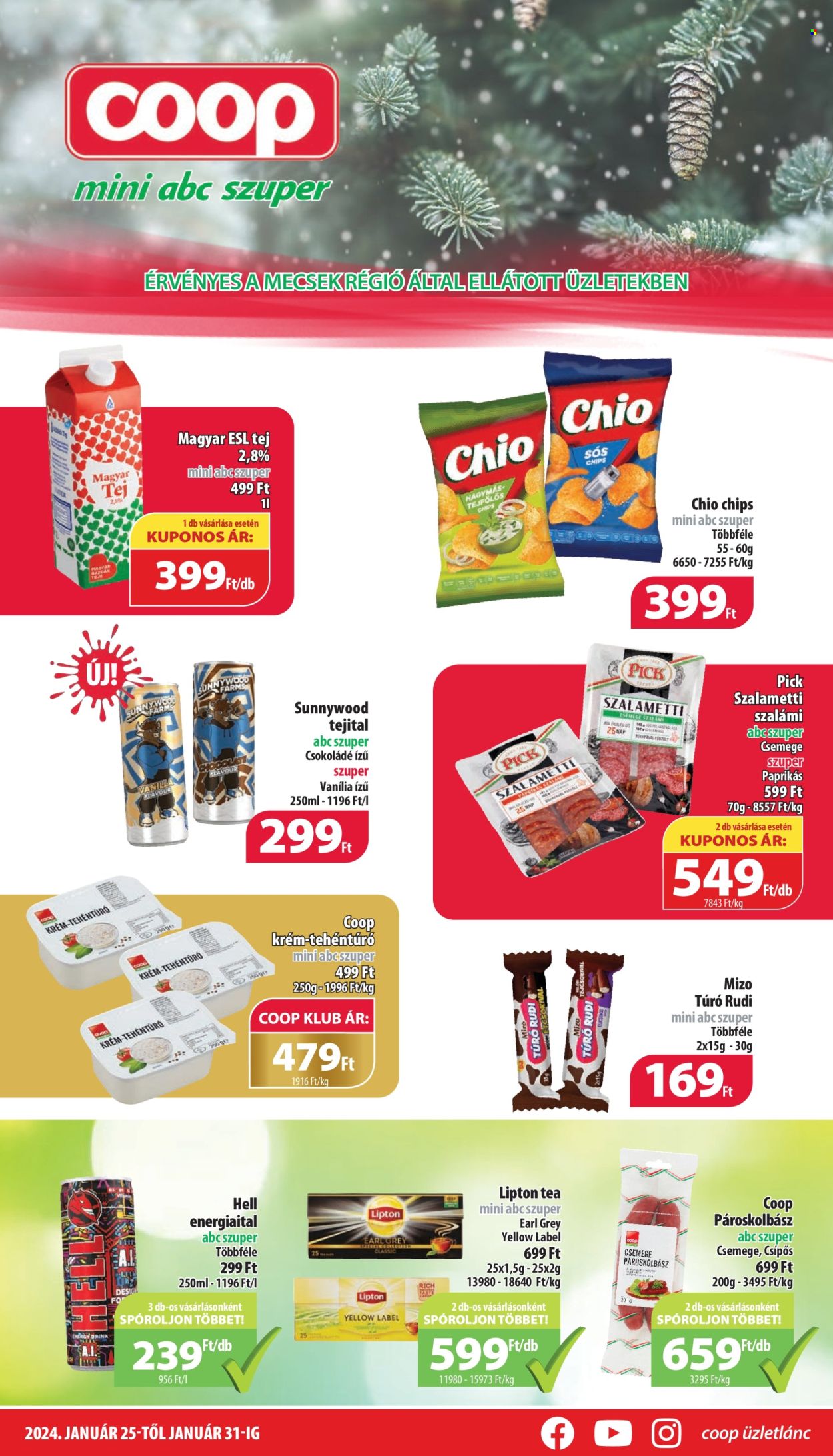 Coop akciós újságok - 2024.01.25 - 2024.01.31. Oldal 1